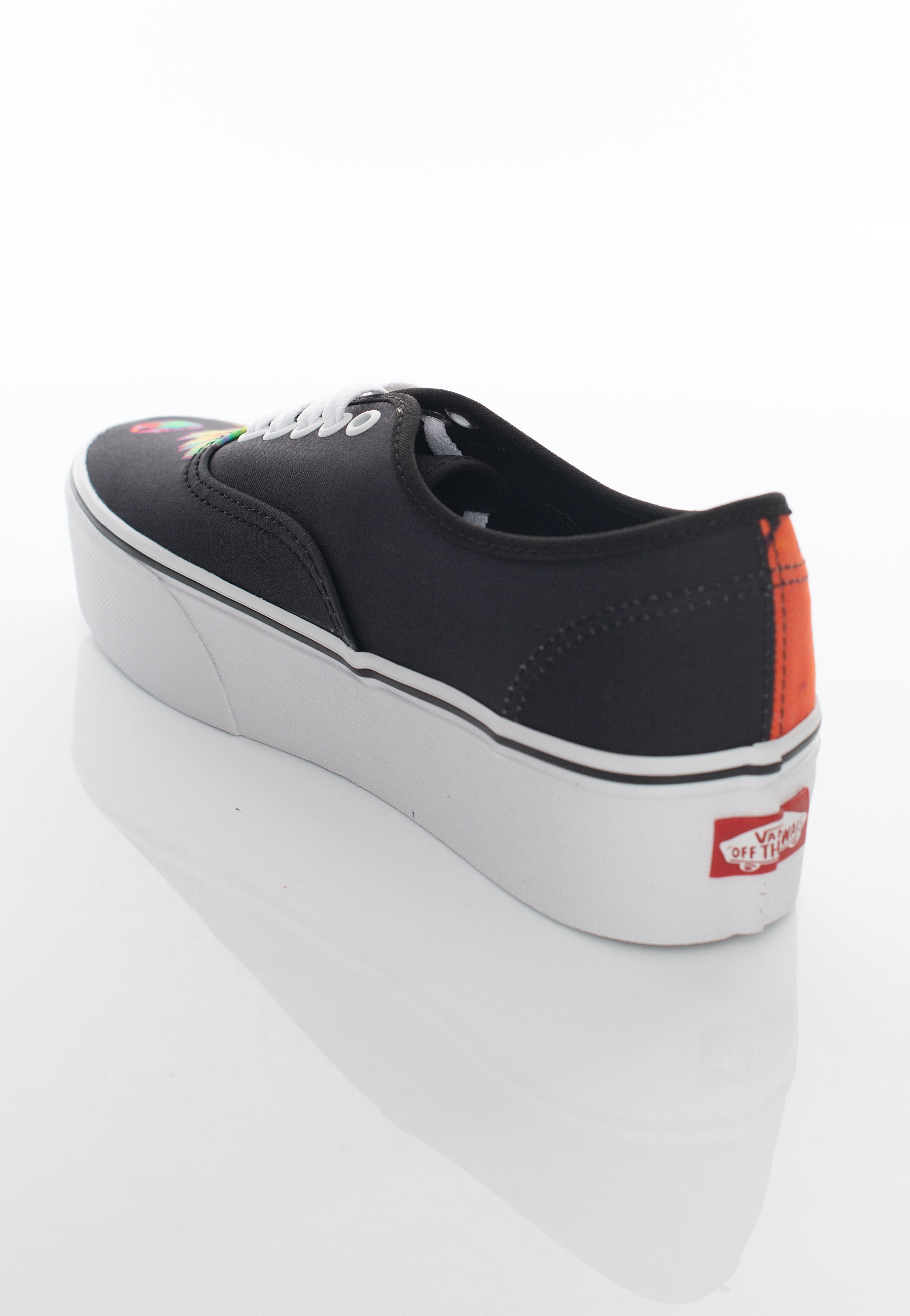 Vans - Authentic Stackform Paradoxical Black/Multi - Girl Shoes | Women-Image