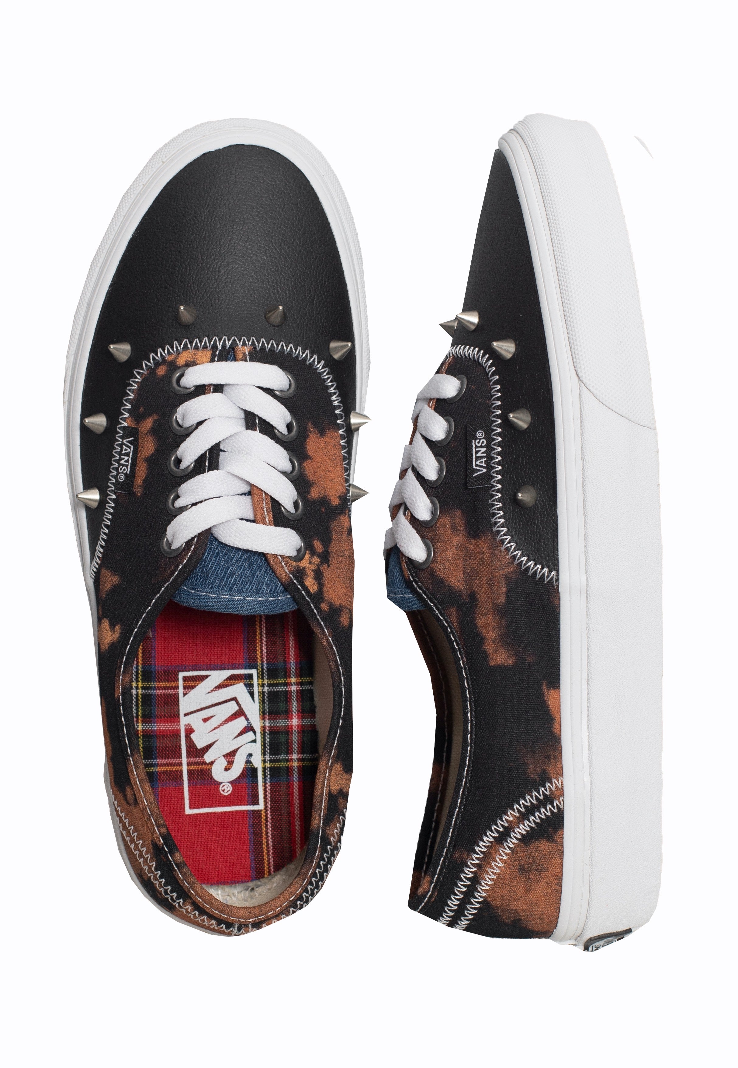 Vans - Authentic Tartan Daze Multi/Acid Dye - Girl Shoes | Women-Image