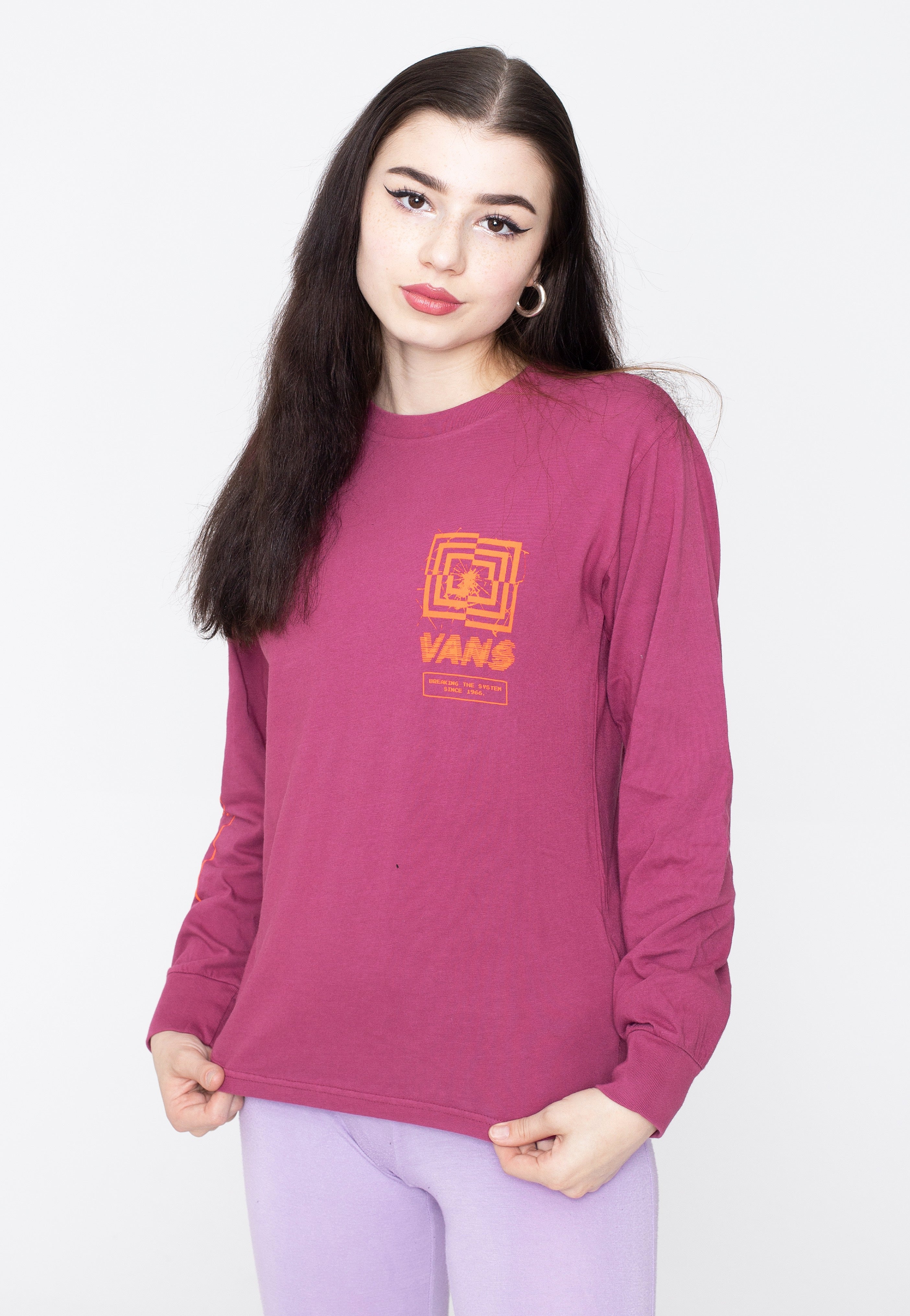 Vans - Break The System Raspberry Radiance - T-Shirt | Women-Image