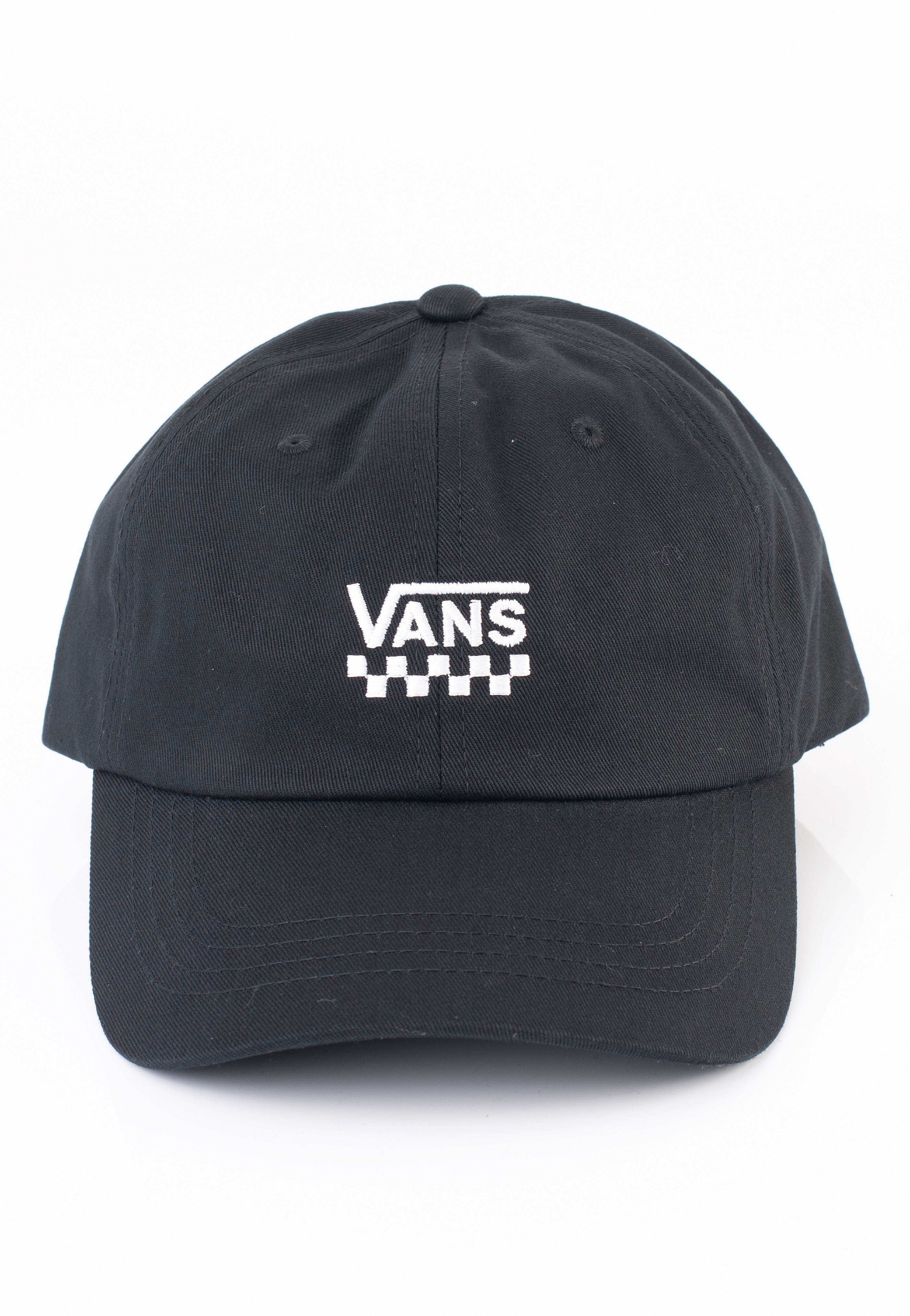 Vans - Checked Curved Bill Jockey Black - Cap | Men-Image