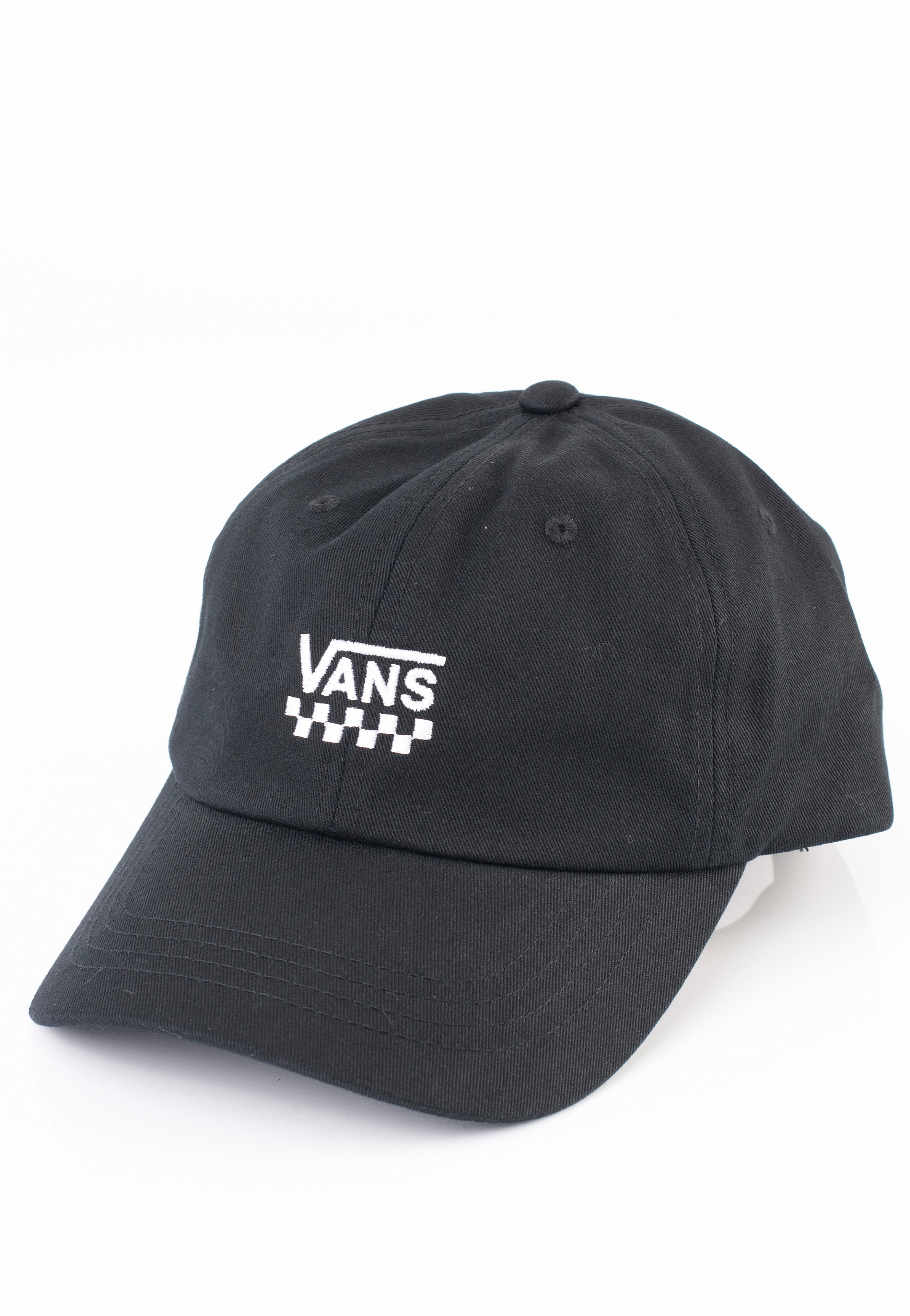 Vans - Checked Curved Bill Jockey Black - Cap | Men-Image