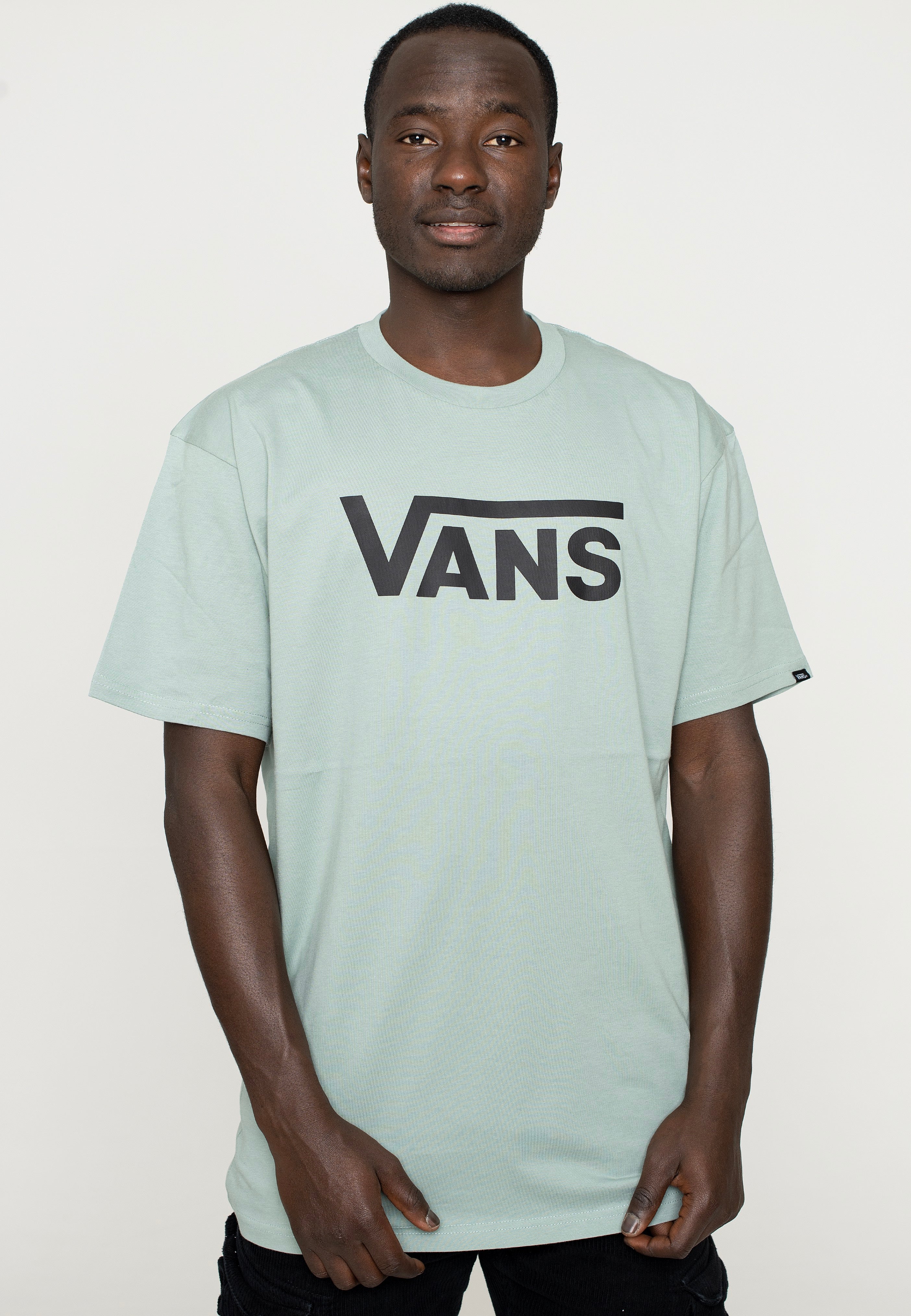 Vans - Classic Chinois Green/Black - T-Shirt | Men-Image