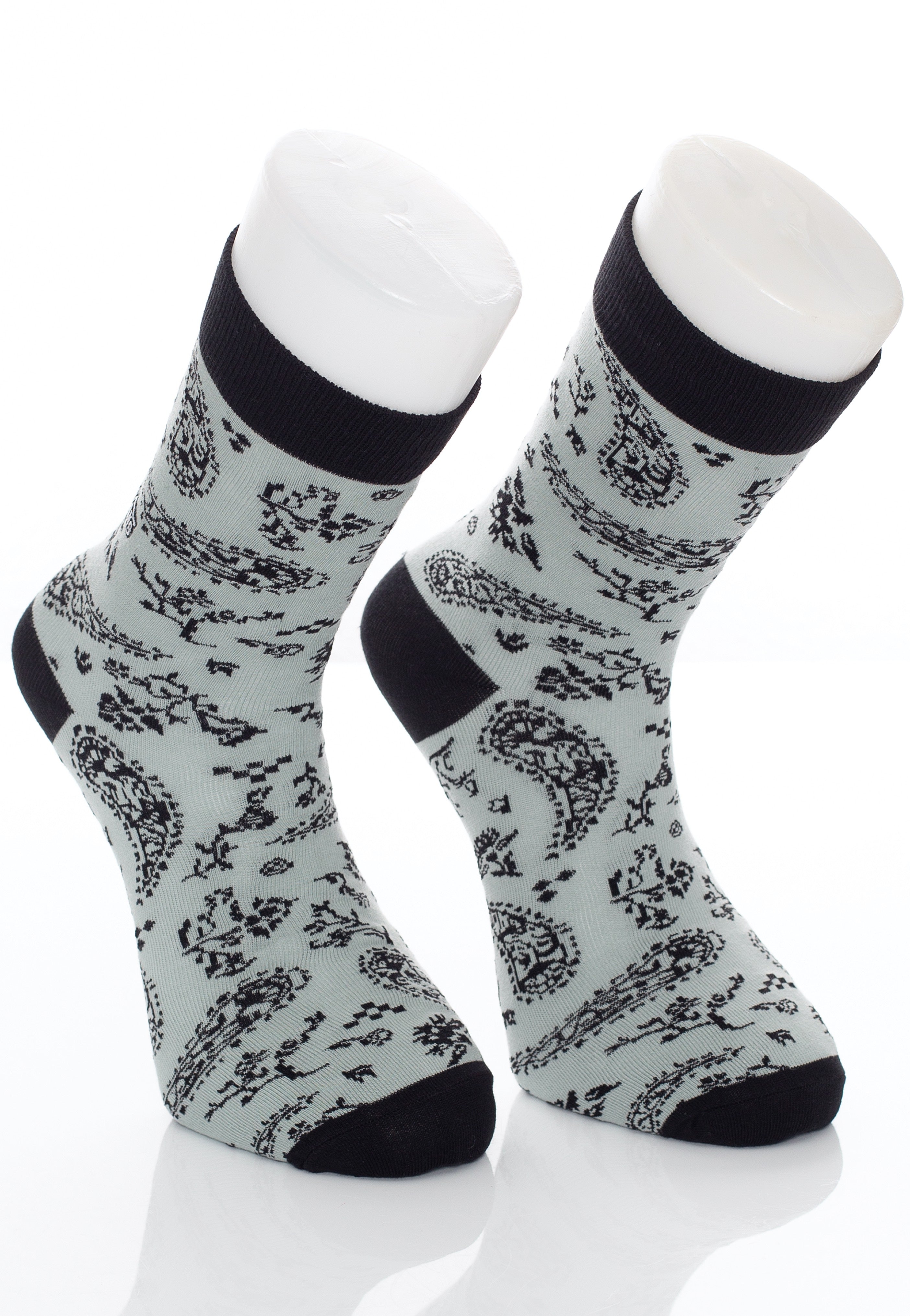 Vans - Classic Print 3/4 Crew Bandana Paisley - Socks | Neutral-Image