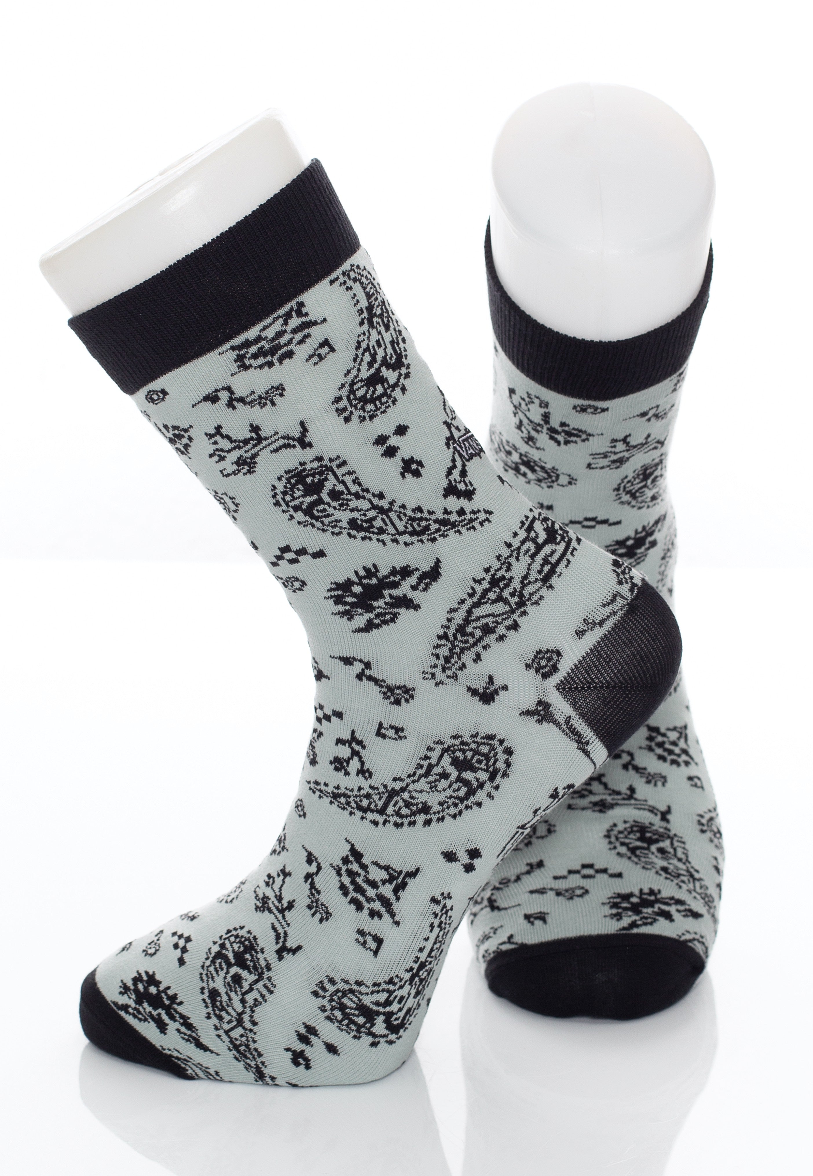 Vans - Classic Print 3/4 Crew Bandana Paisley - Socks | Neutral-Image