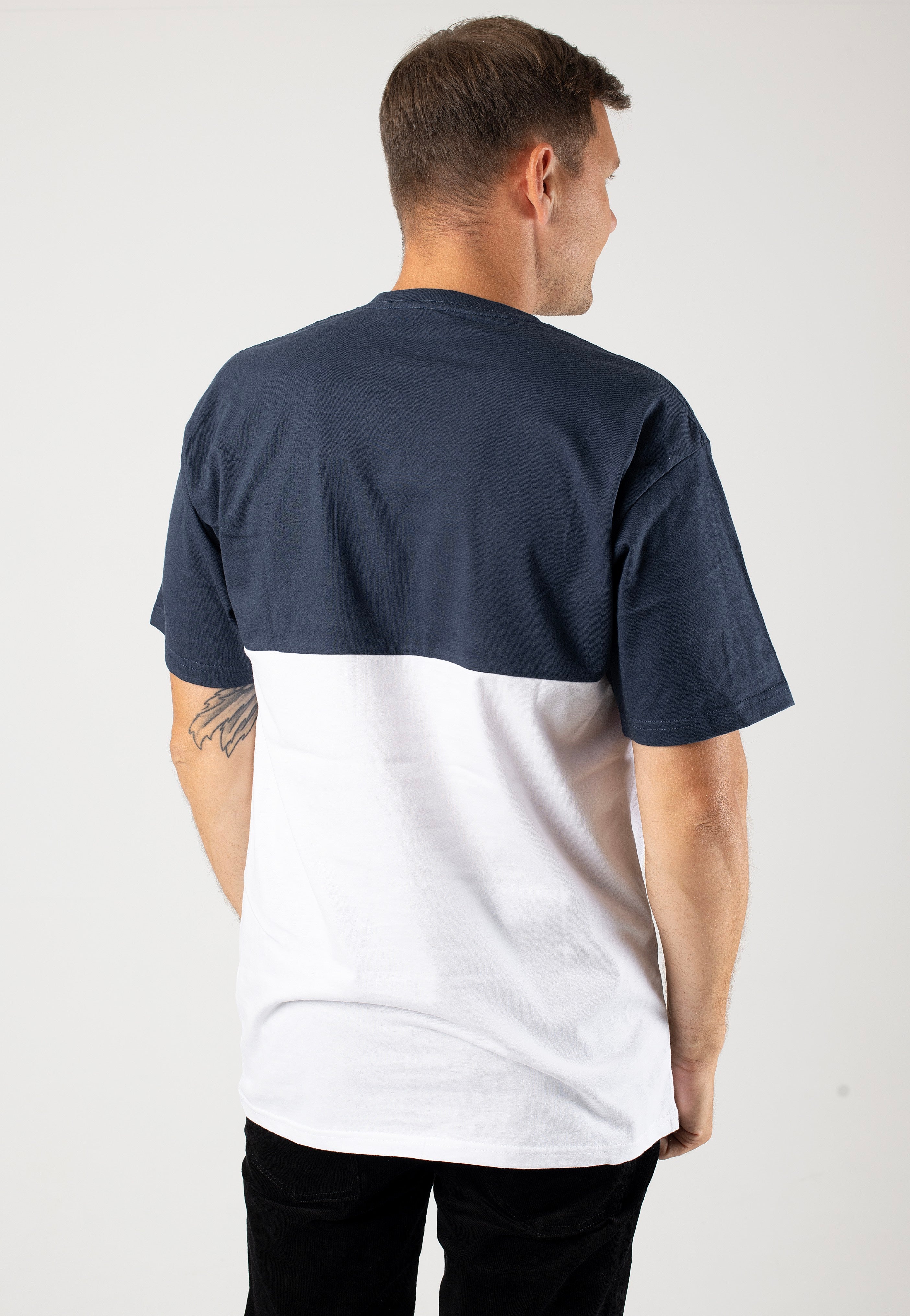 Vans - Colorblock White/Dress Blues - T-Shirt | Men-Image