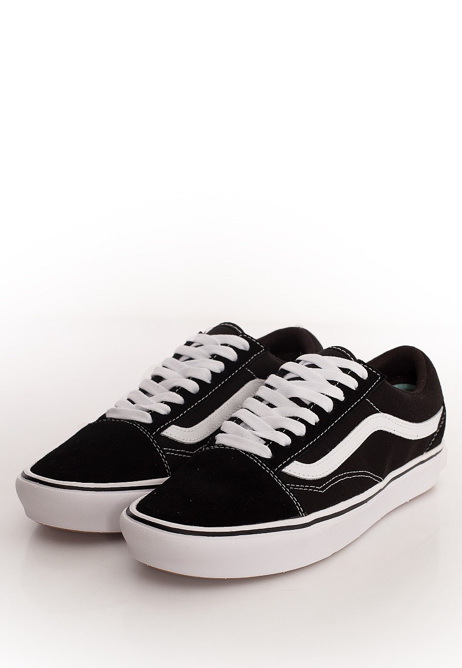 Vans - ComfyCush Old Skool (Classic) Black/True White - Shoes | Men-Image