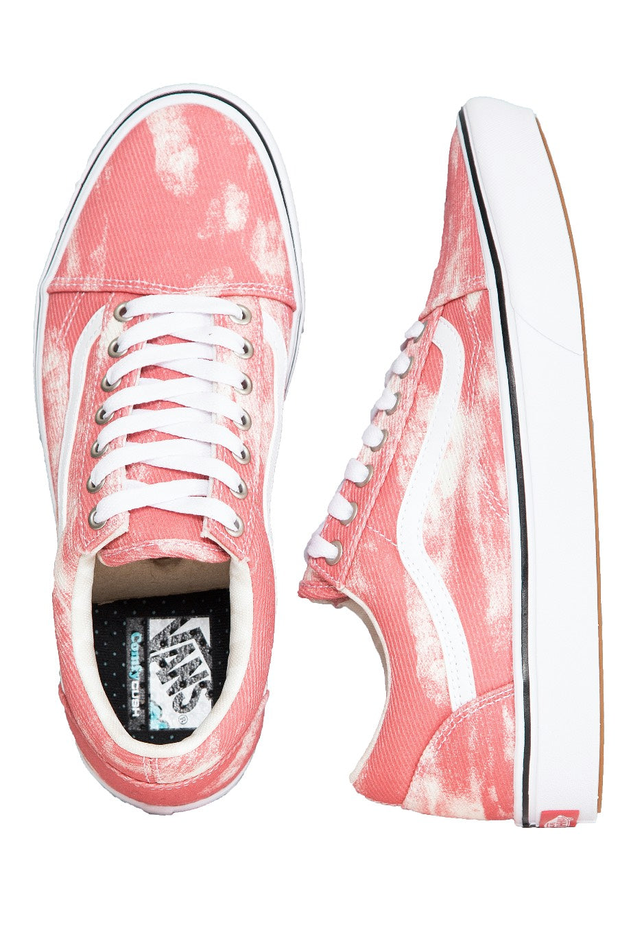 Vans - Comfycush Old Skool (In Bloom) Multi/White - Shoes | Men-Image