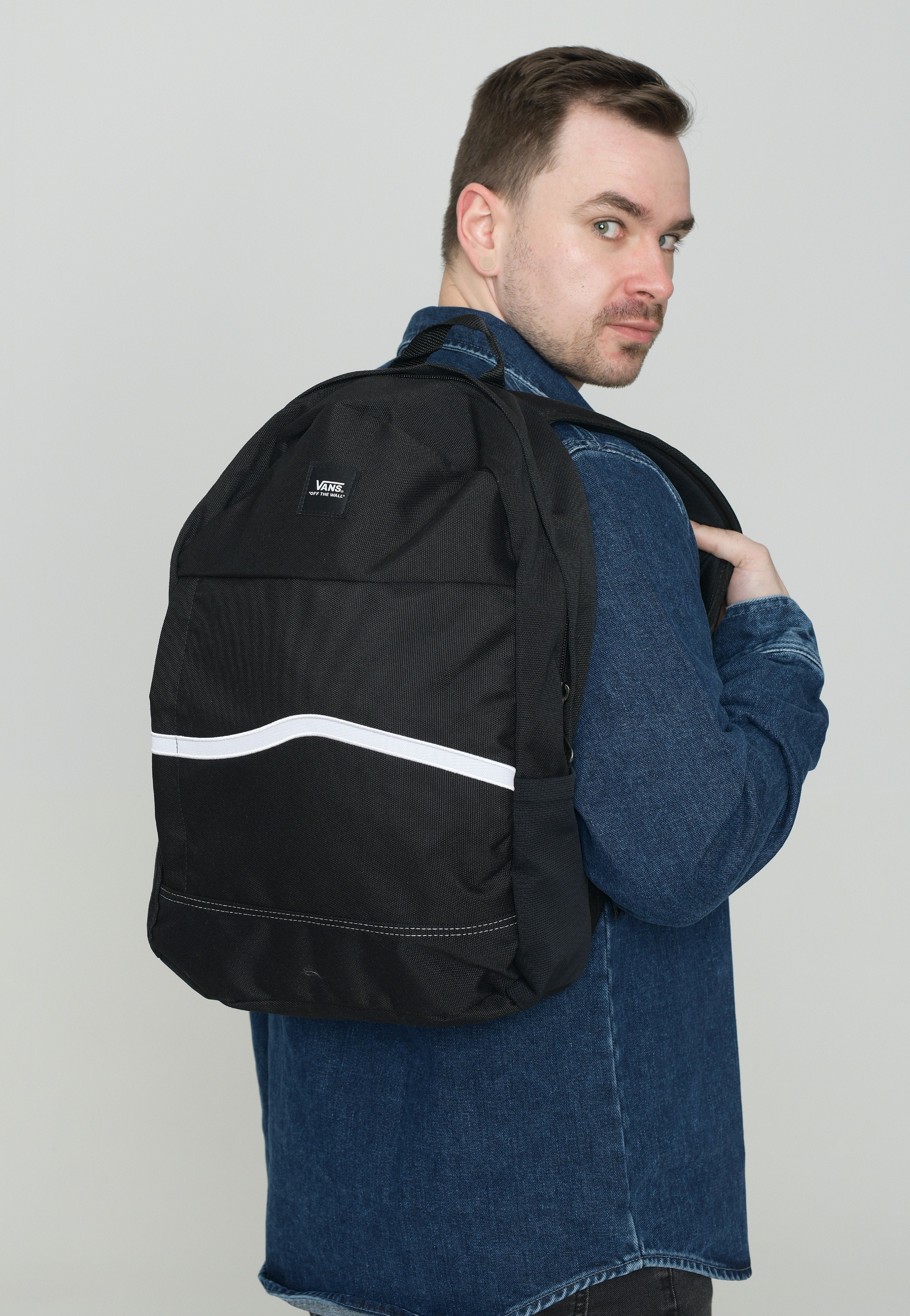 Vans - Construct Skool Black/White - Backpack | Neutral-Image