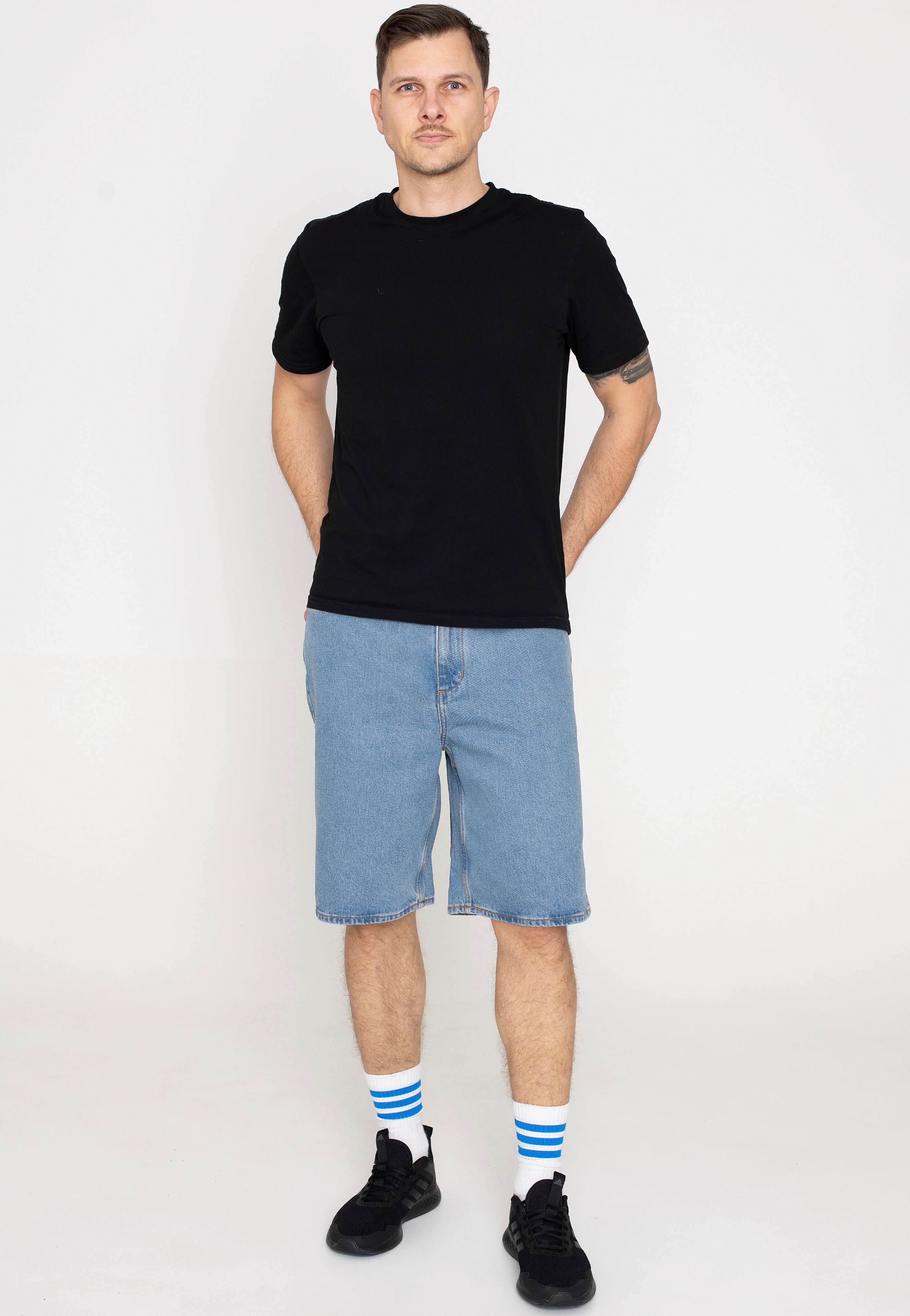 Vans - Covina 5Pckt Baggy Stone Wash - Shorts | Men-Image