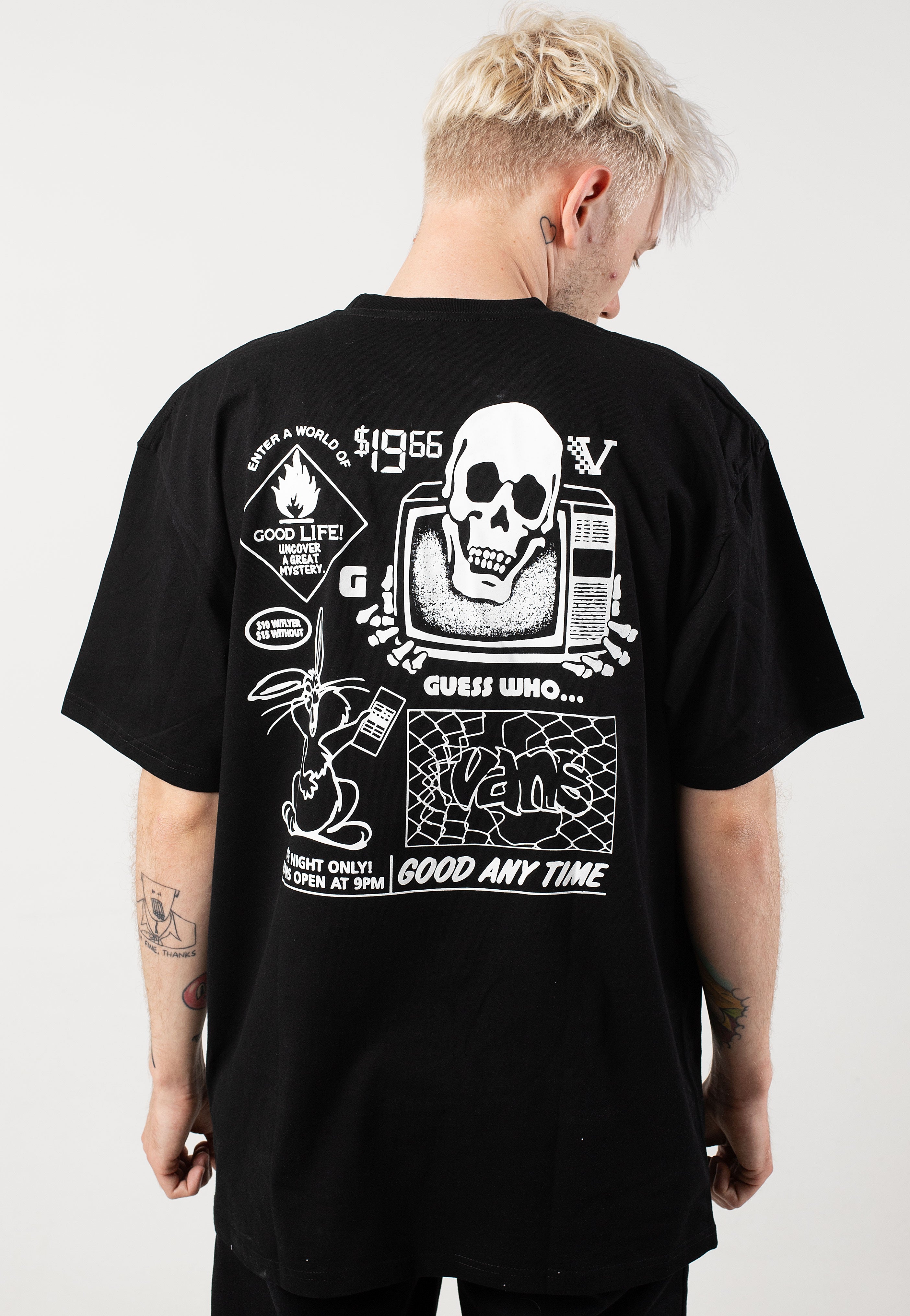 Vans - Crazy Eddy Black - T-Shirt | Men-Image