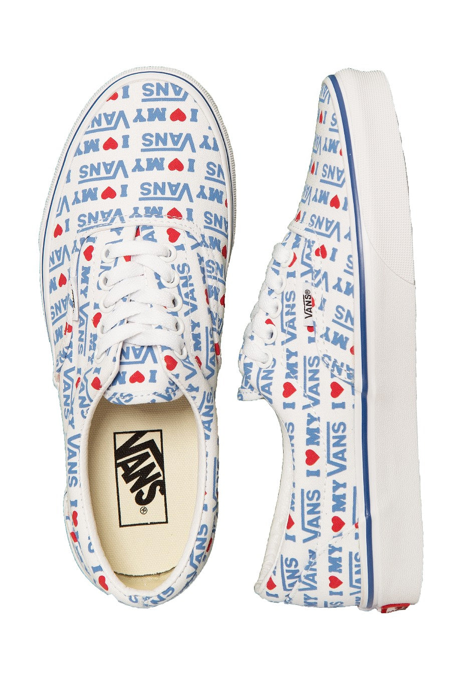 Vans - Era I Heart Vans True White - Girl Shoes | Women-Image