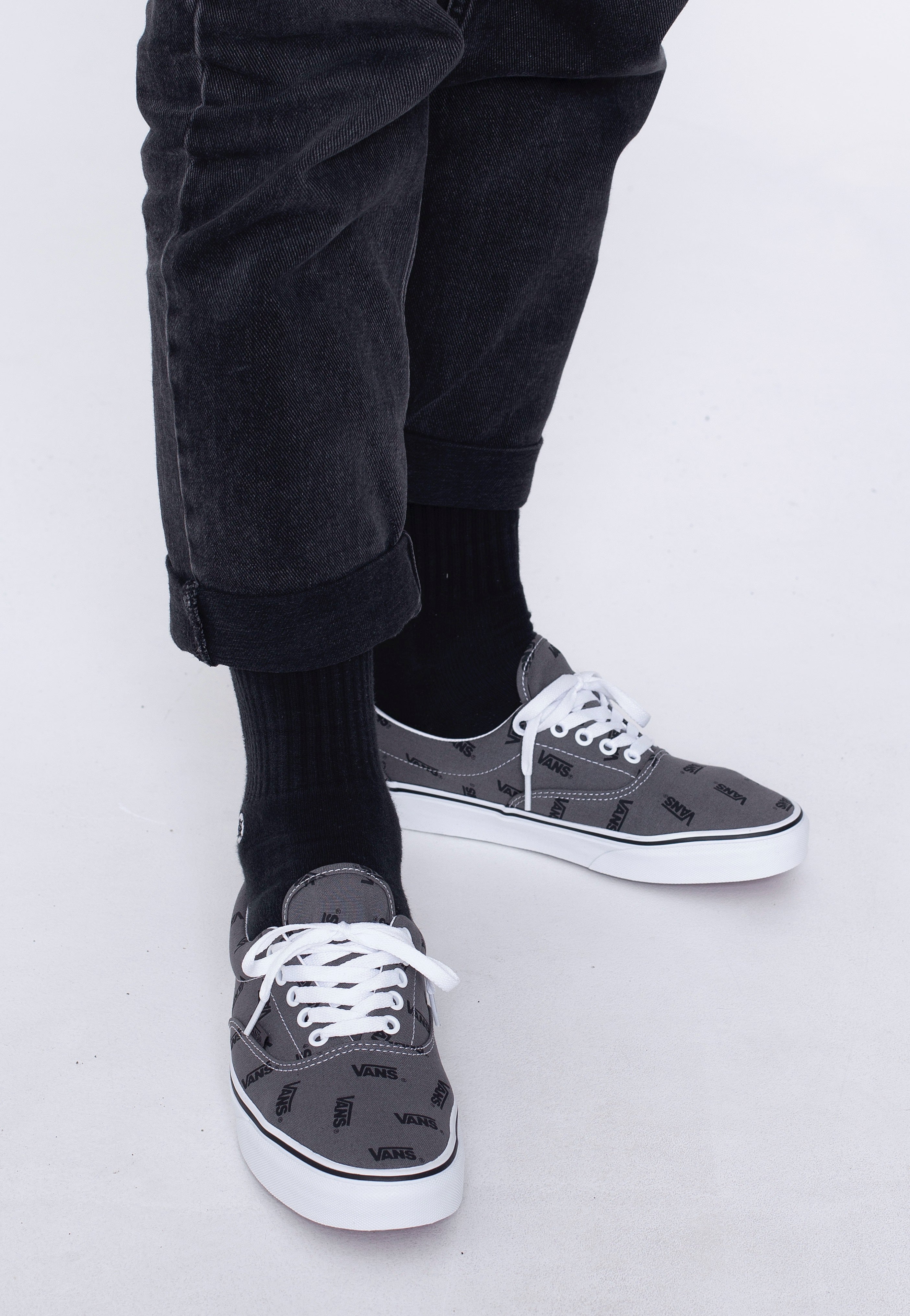 Vans - Era Pewter/Black - Shoes | Men-Image