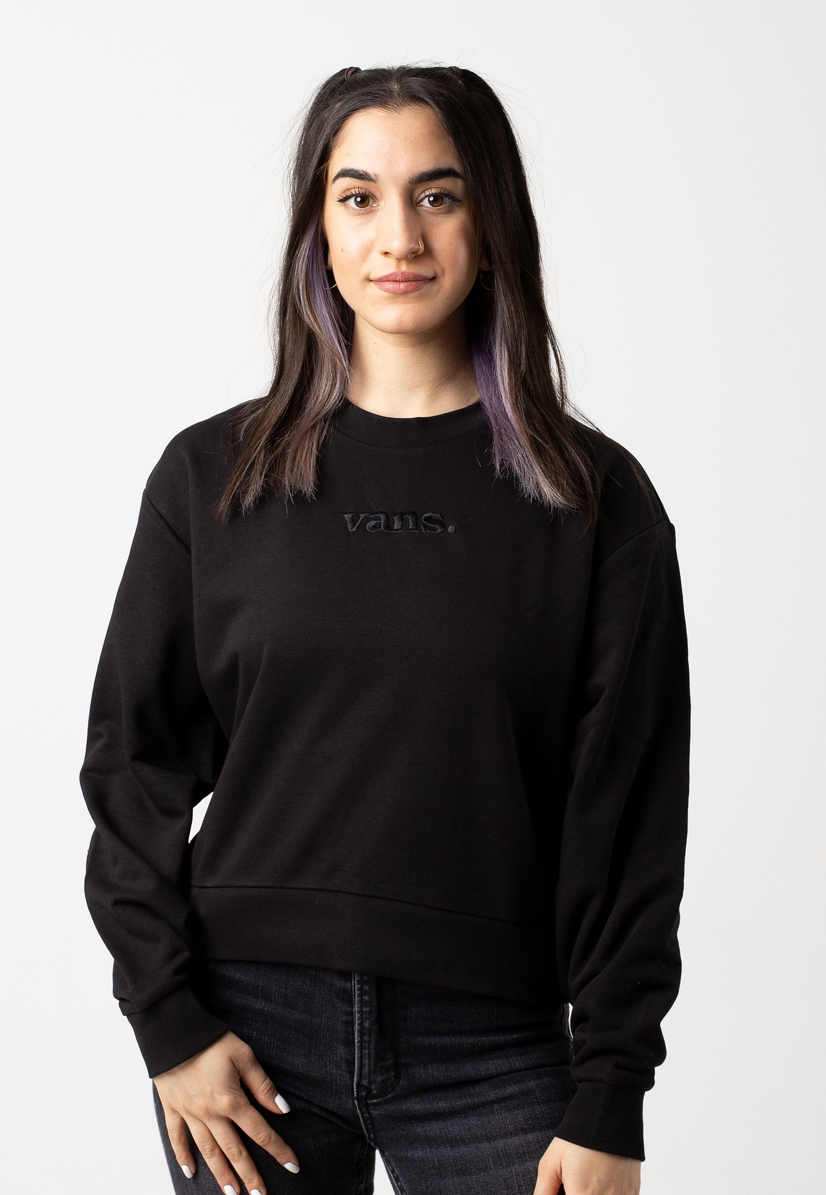 Vans - Essential FT RLX Crew Black - Sweater | Women-Image