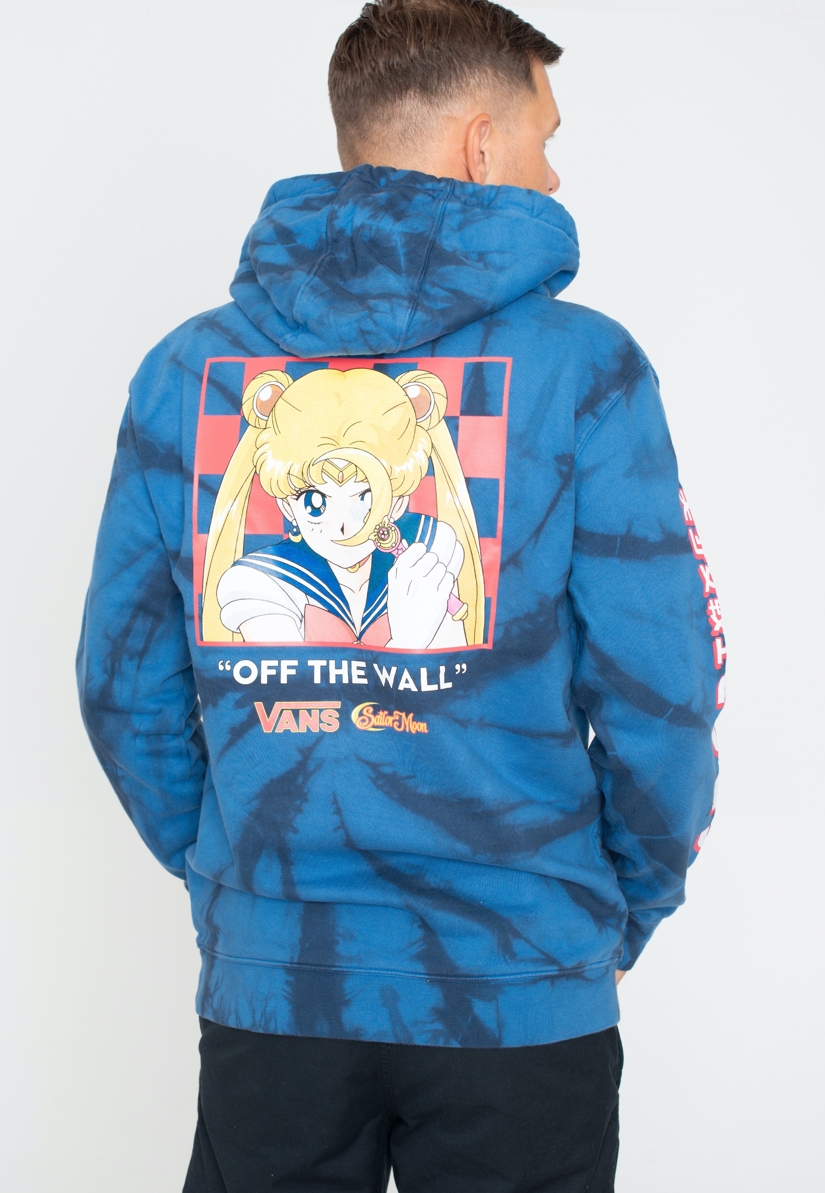 Sailor Moon offers Vans tie dye hoodie