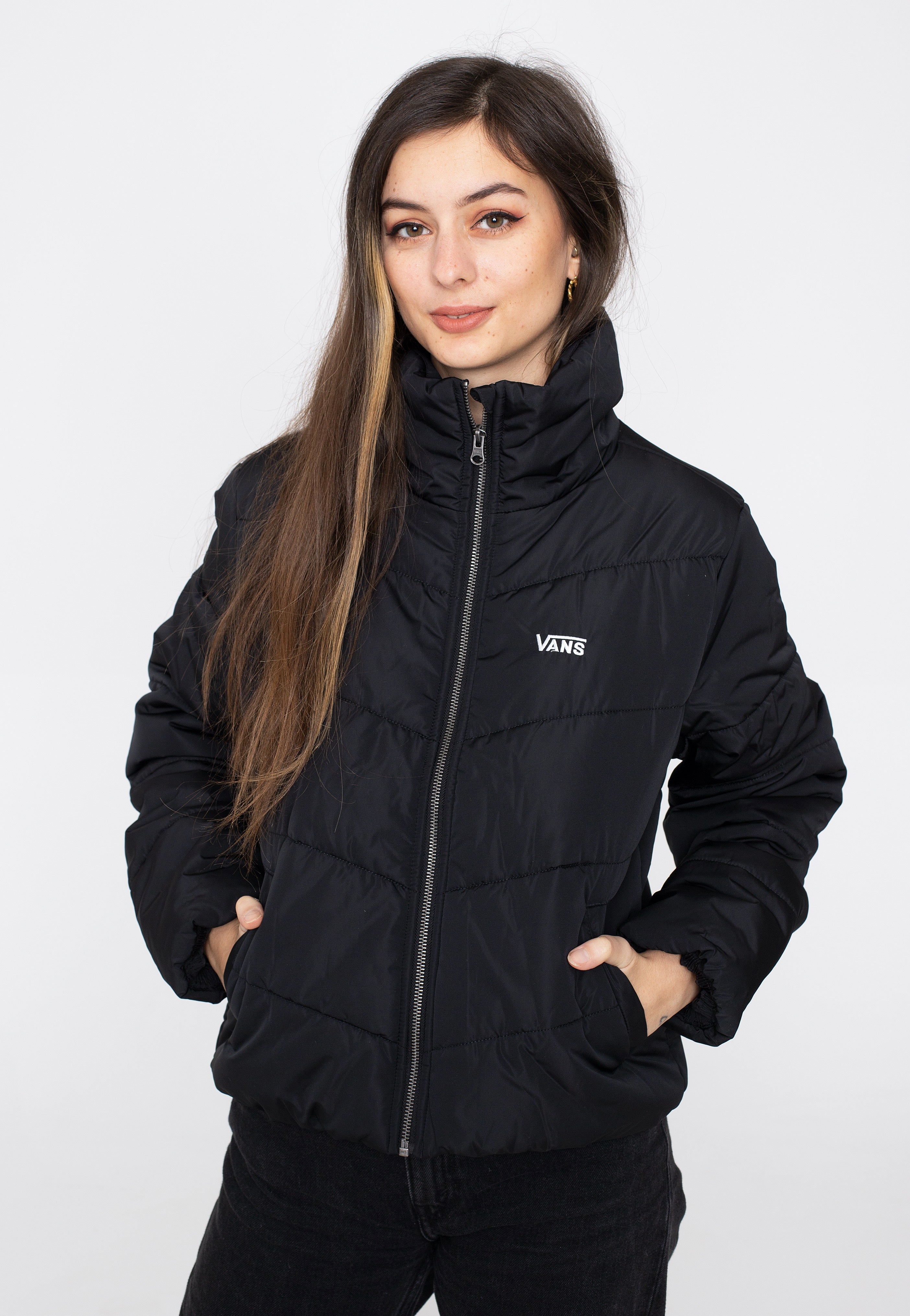 Vans - Foundry V Puffer MTE Black - Jacket | Women-Image