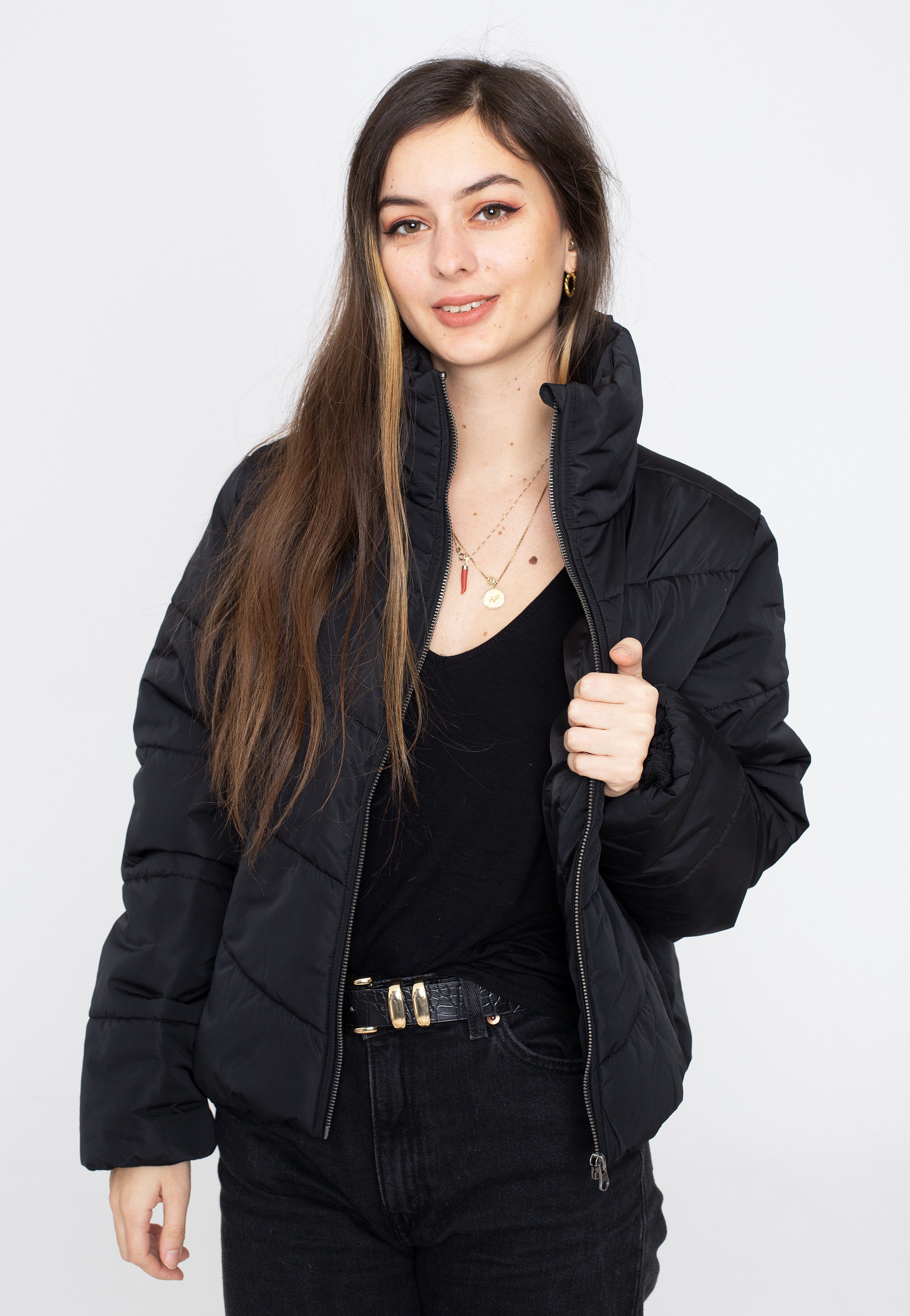 Vans - Foundry V Puffer MTE Black - Jacket | Women-Image