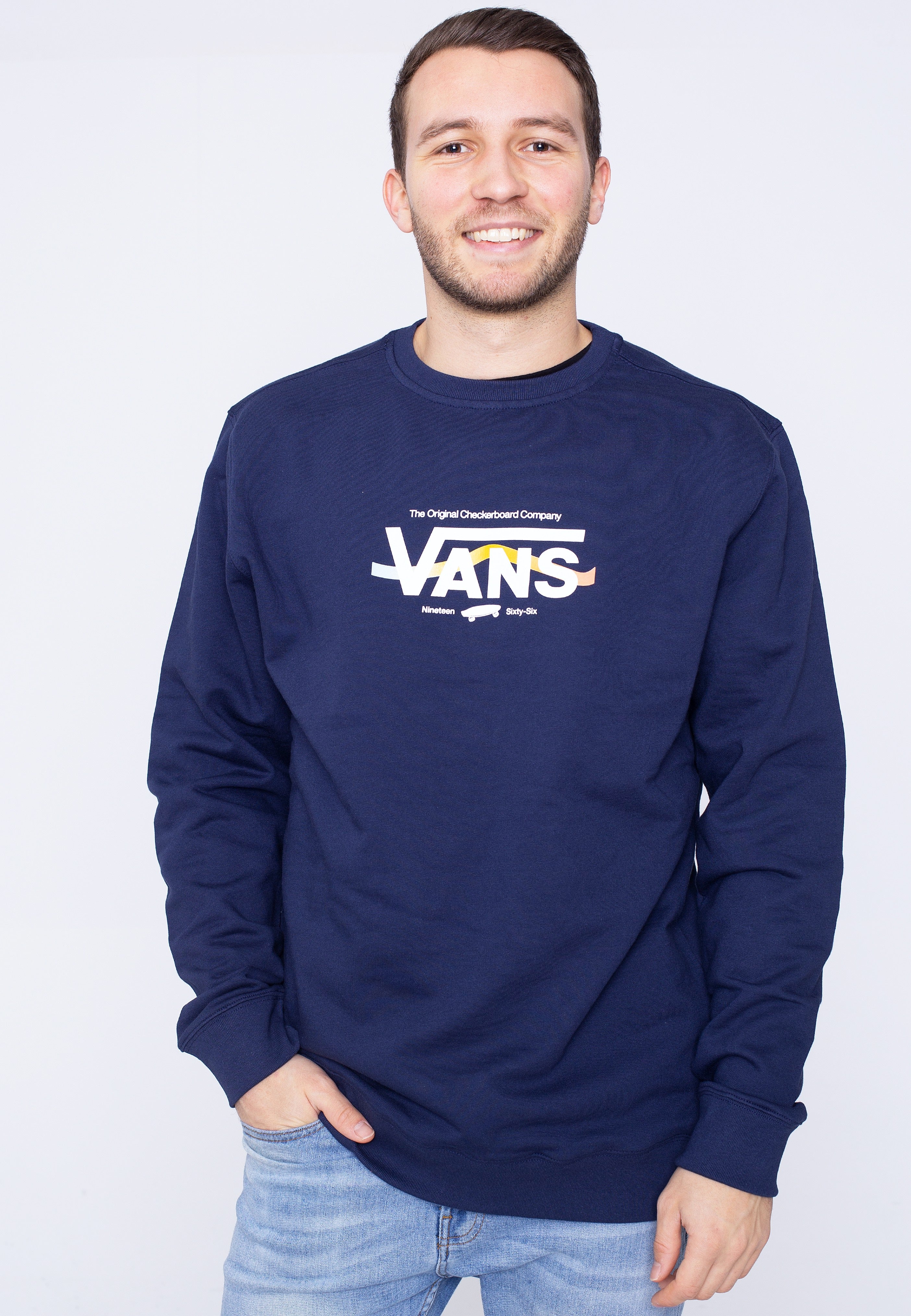 Vans - Hi Grade Crew Dress Blues - Sweater | Men-Image