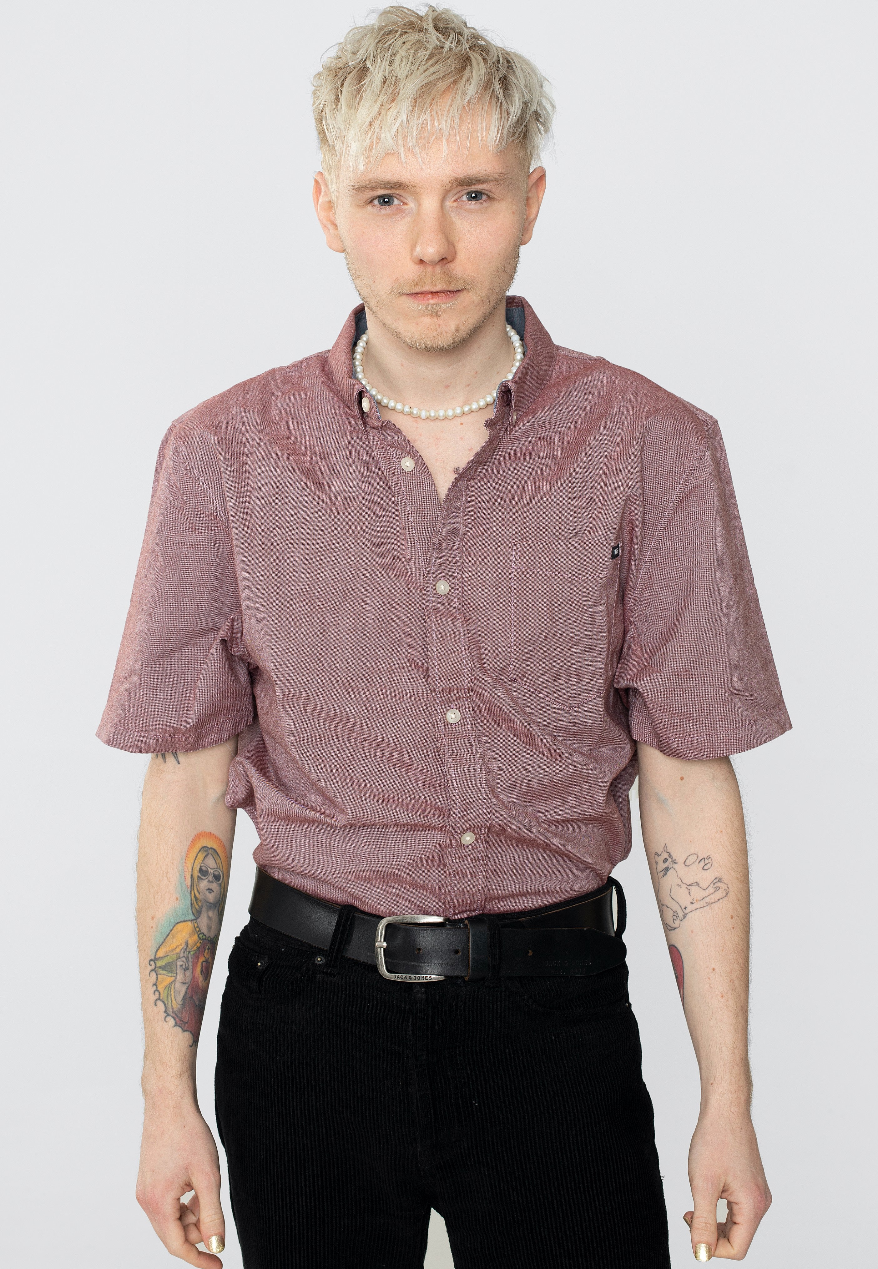 Vans - Houser Black/Bark/Wood - Shirt | Men-Image