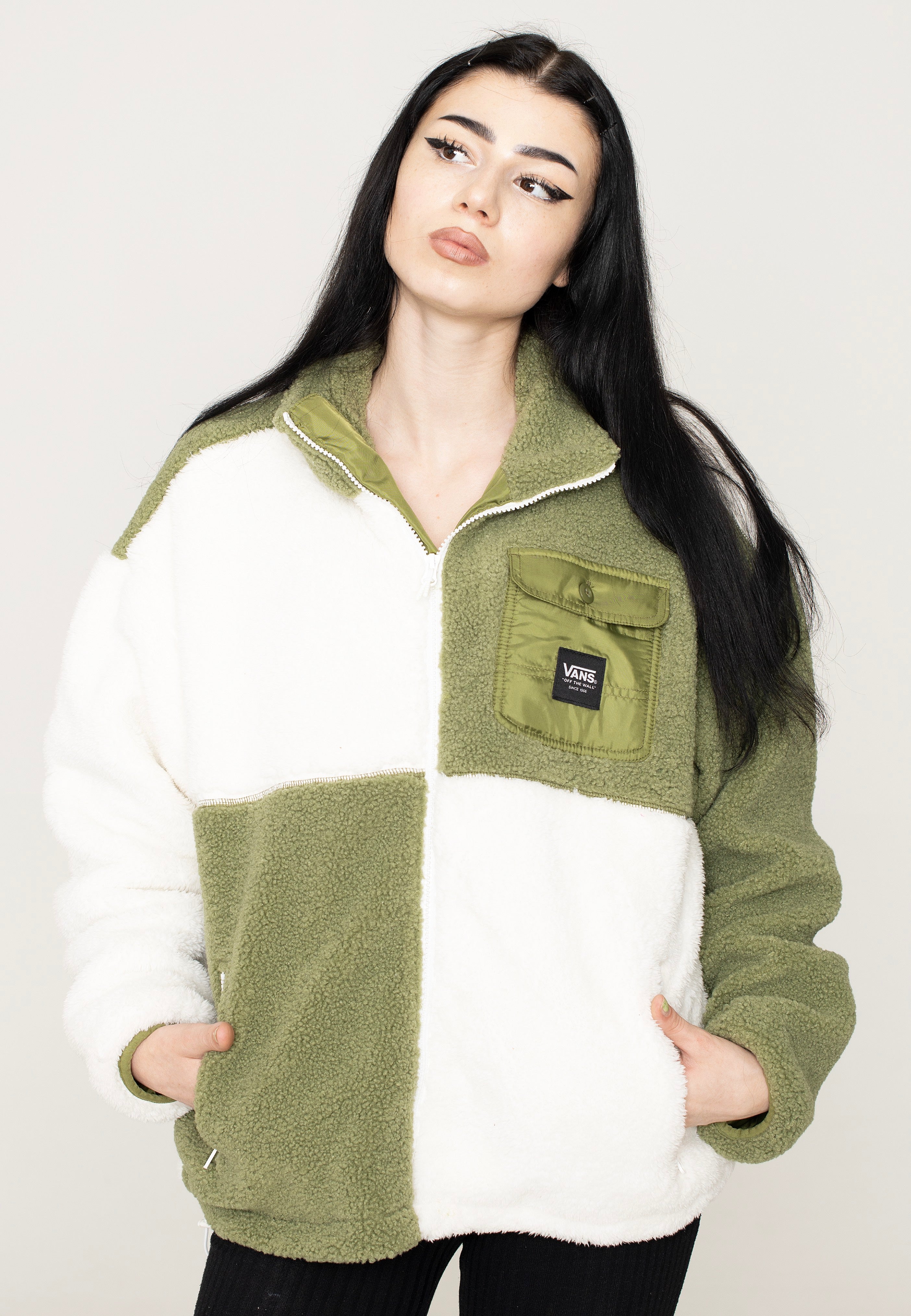 Vans - Avondale Olive Branch - Jacket | Women-Image