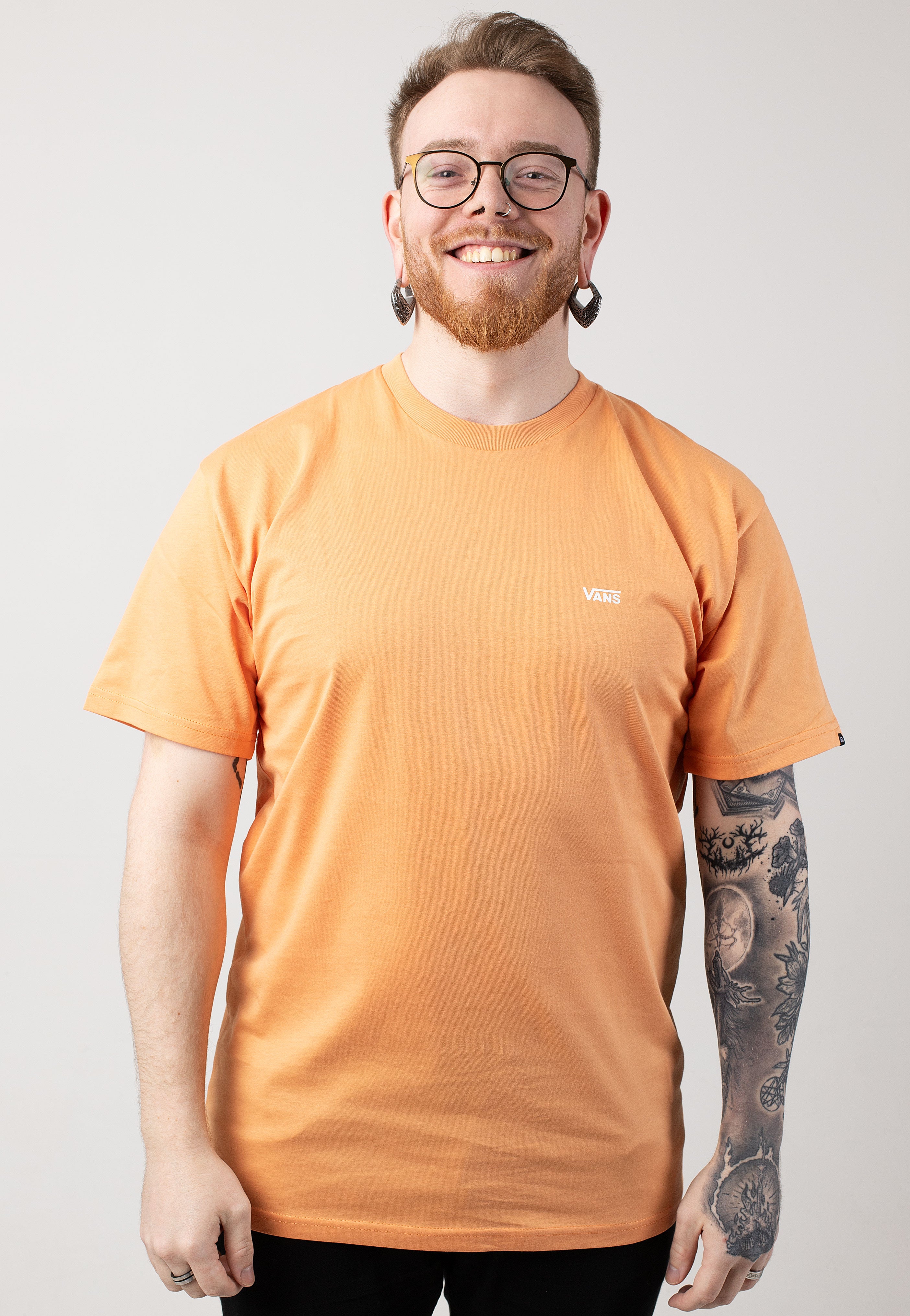 Vans - Left Chest Logo Copper Tan - T-Shirt | Men-Image