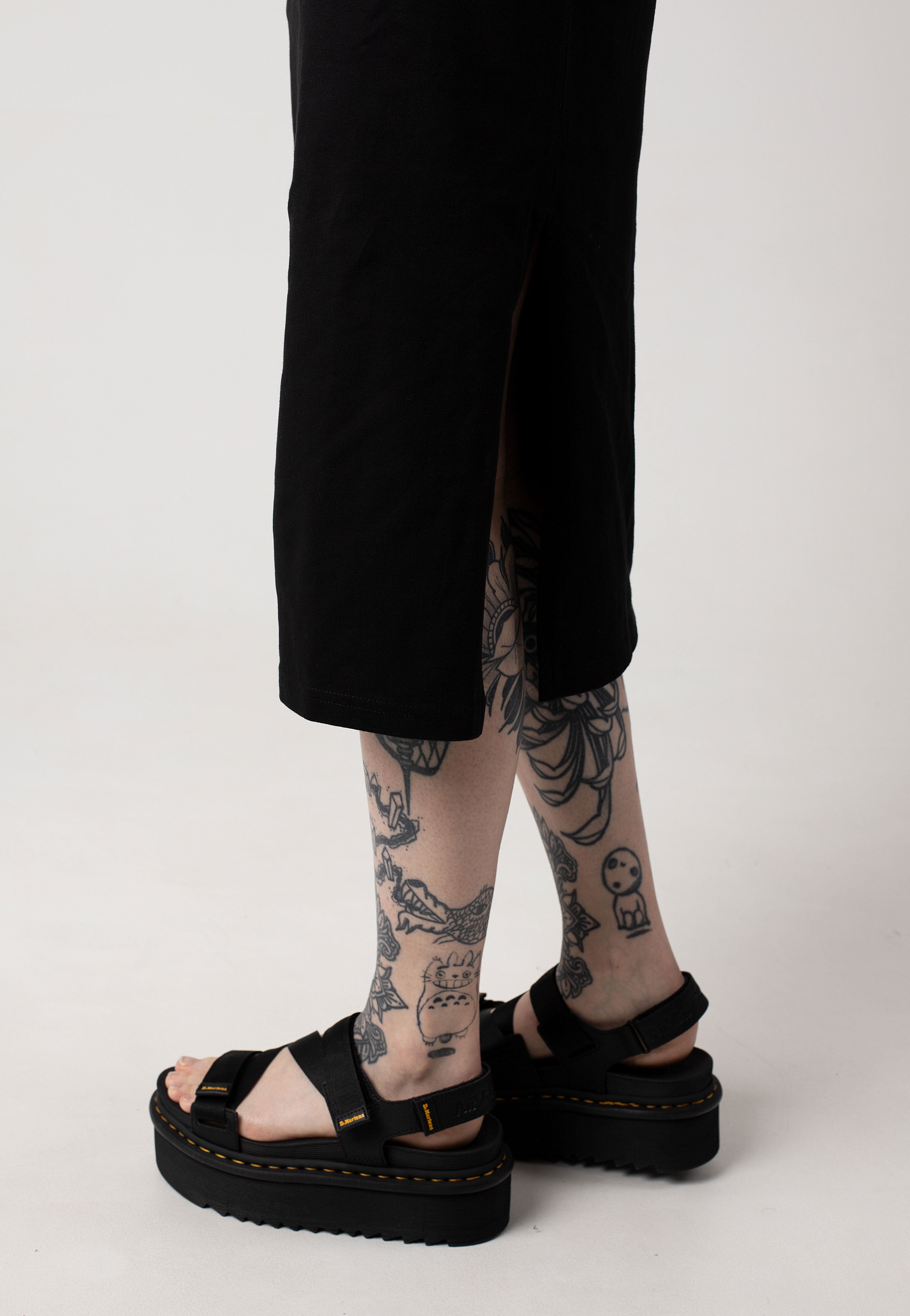 Vans - Left Chest Maxi Black - Dress | Women-Image