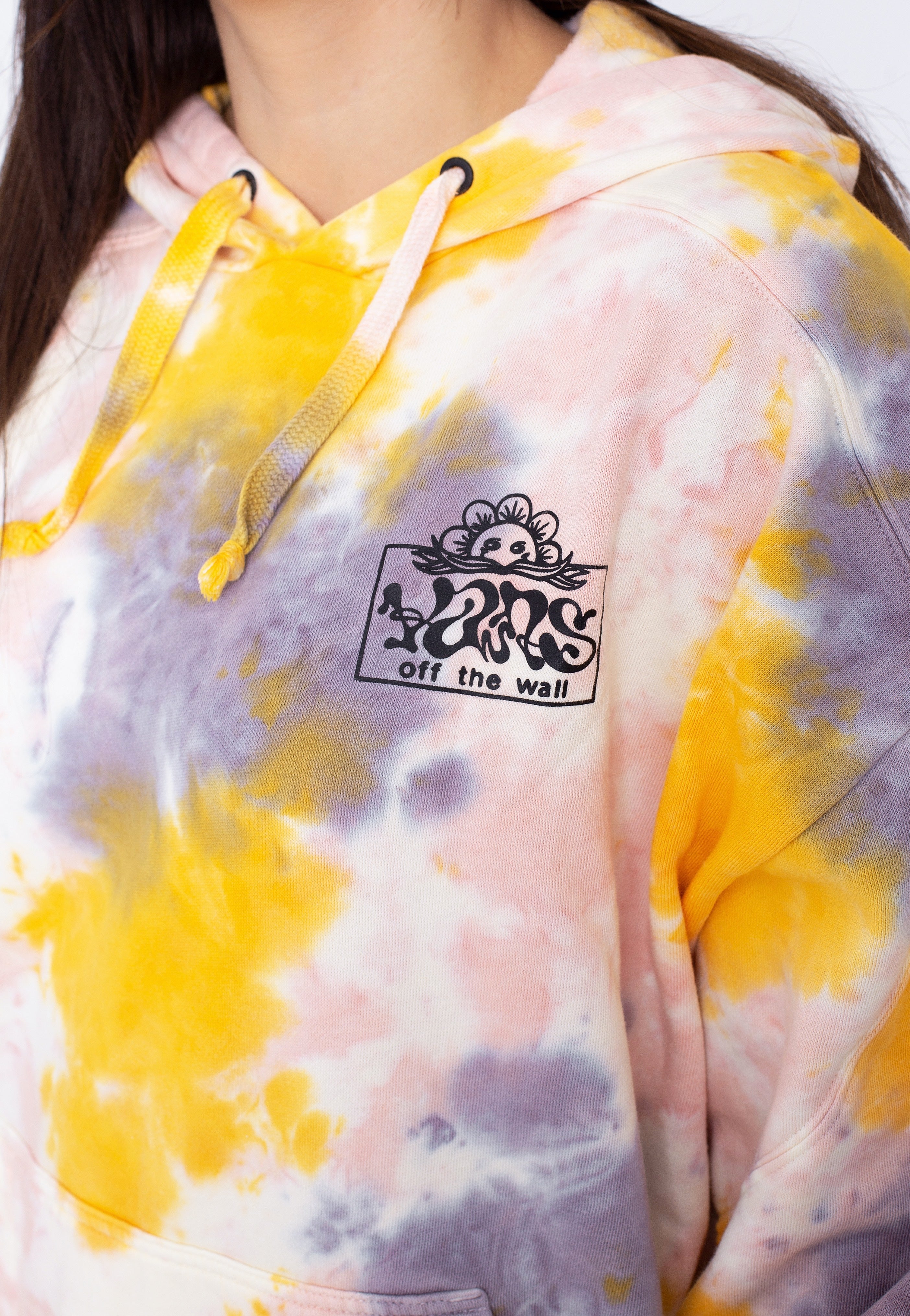 Vans - Mascy Grunge Wash Purple Dove - Hoodie | Women-Image