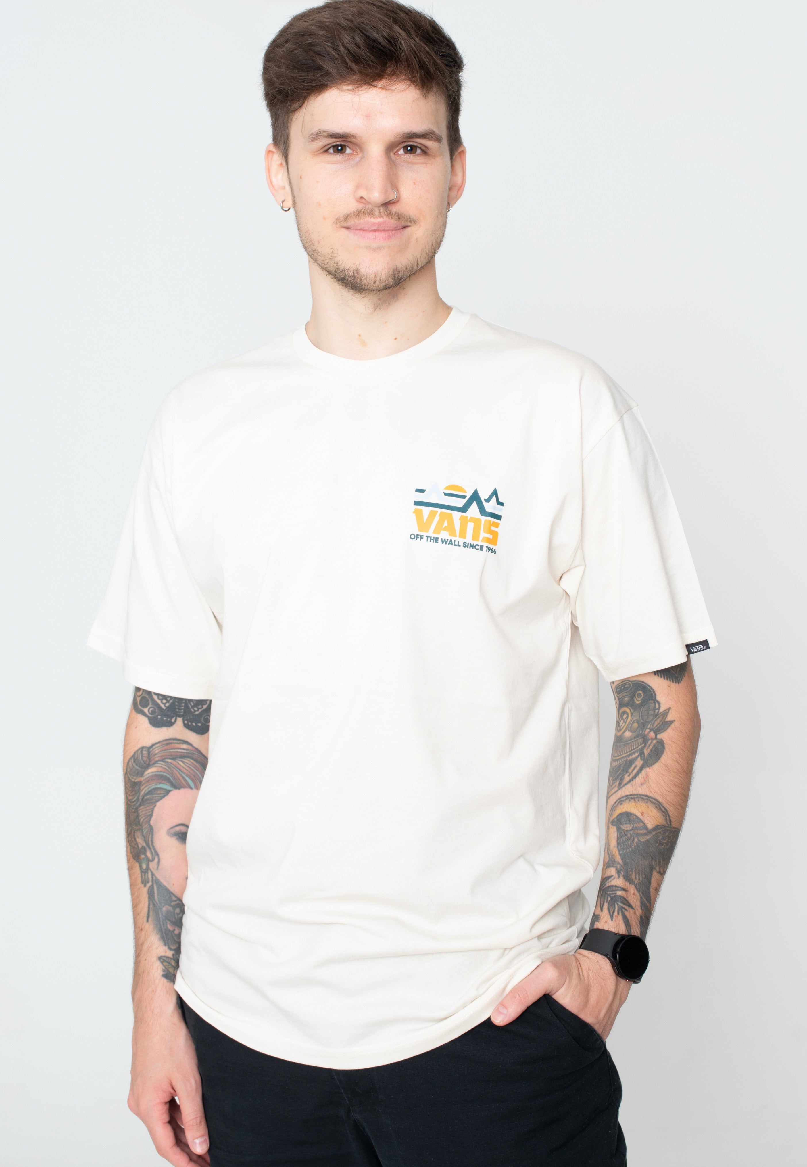 Vans - MT Vans Antique White - T-Shirt | Men-Image