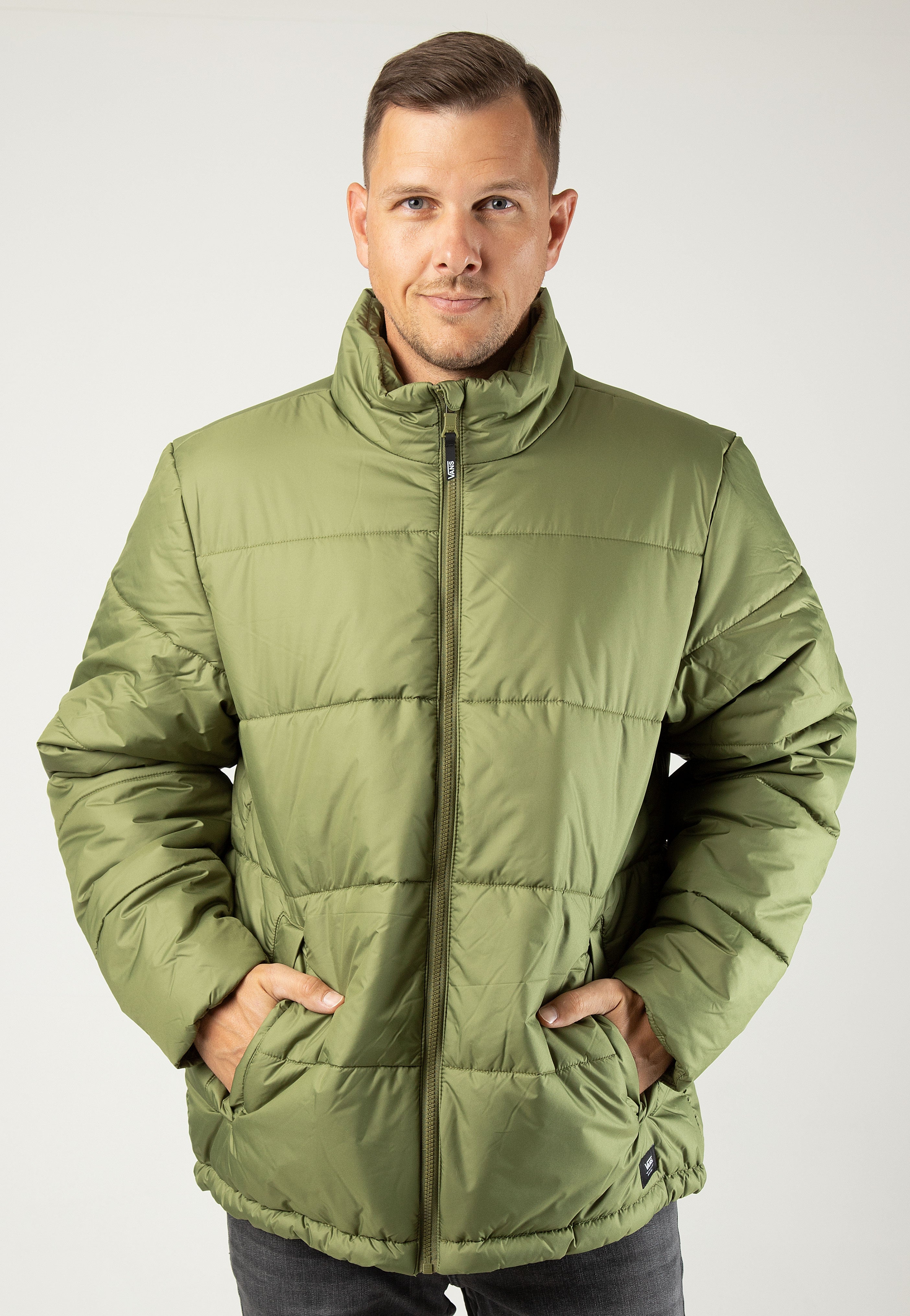 Vans - No Hood Norris MTE 1 Puffer Olive Branch - Jacket | Men-Image