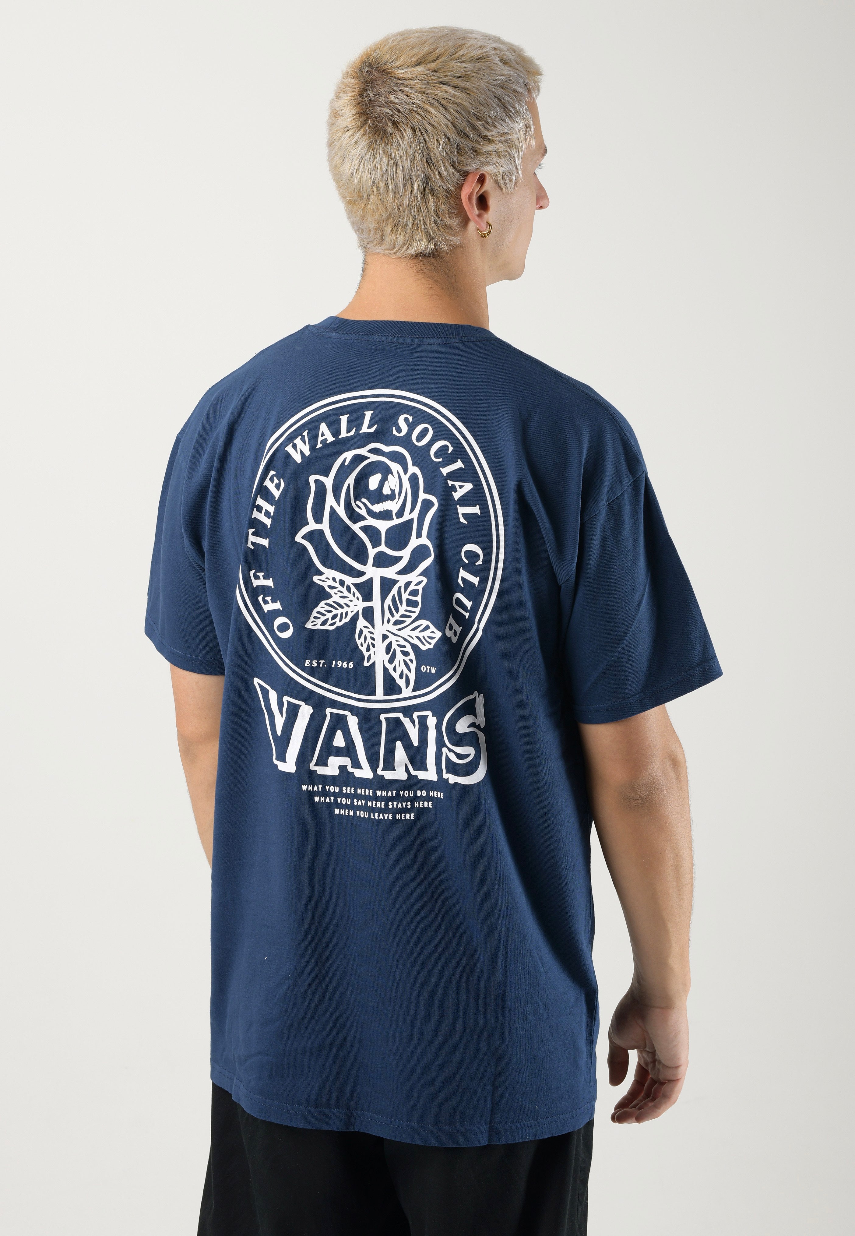 Vans - Off The Wall Social Club Dress Blues - T-Shirt | Men-Image
