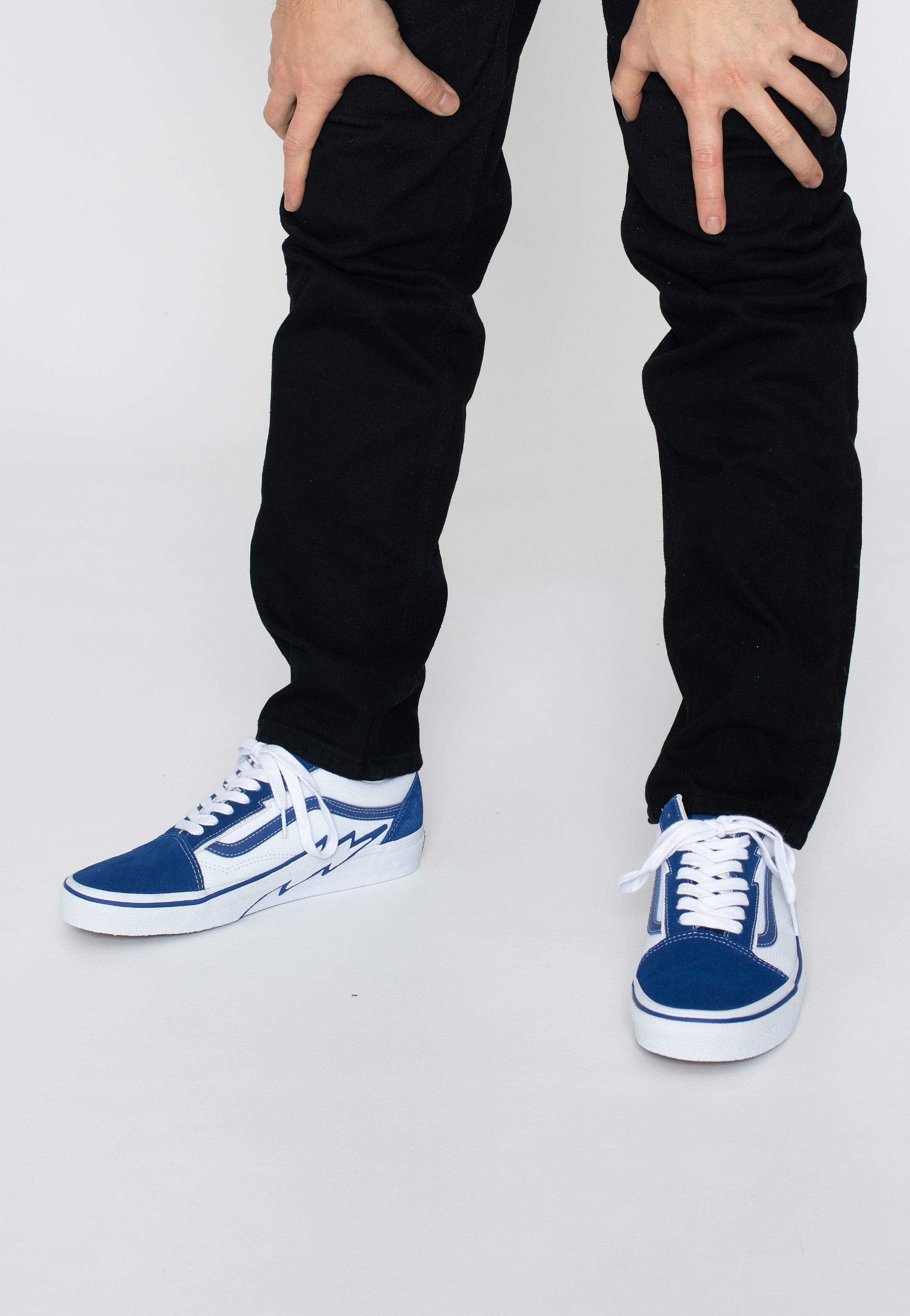 Vans - Old Skool Bolt 2 Tone Navy/True White - Shoes | Men-Image