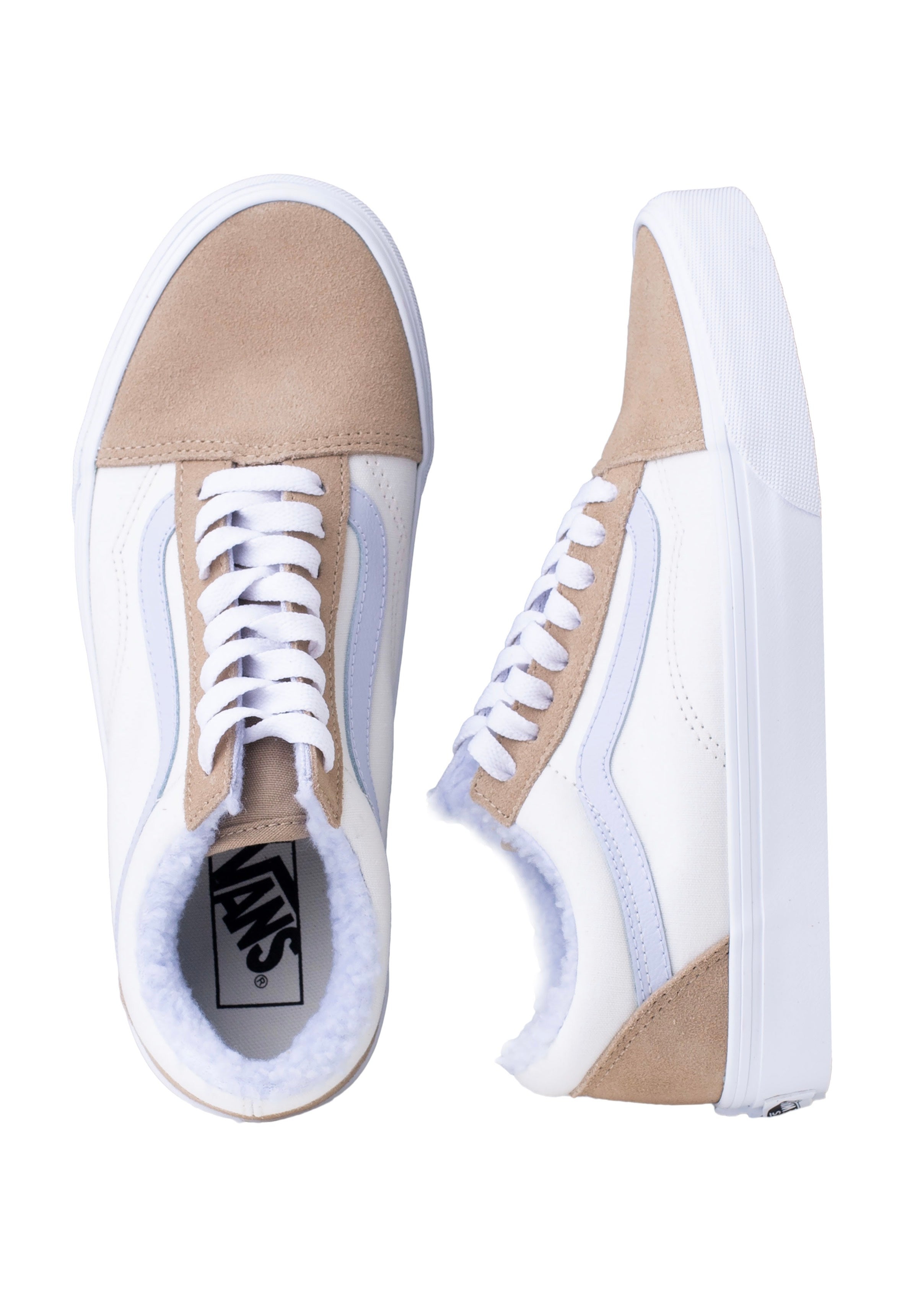 Vans - Old Skool Cozy Multi/True White - Girl Shoes | Women-Image