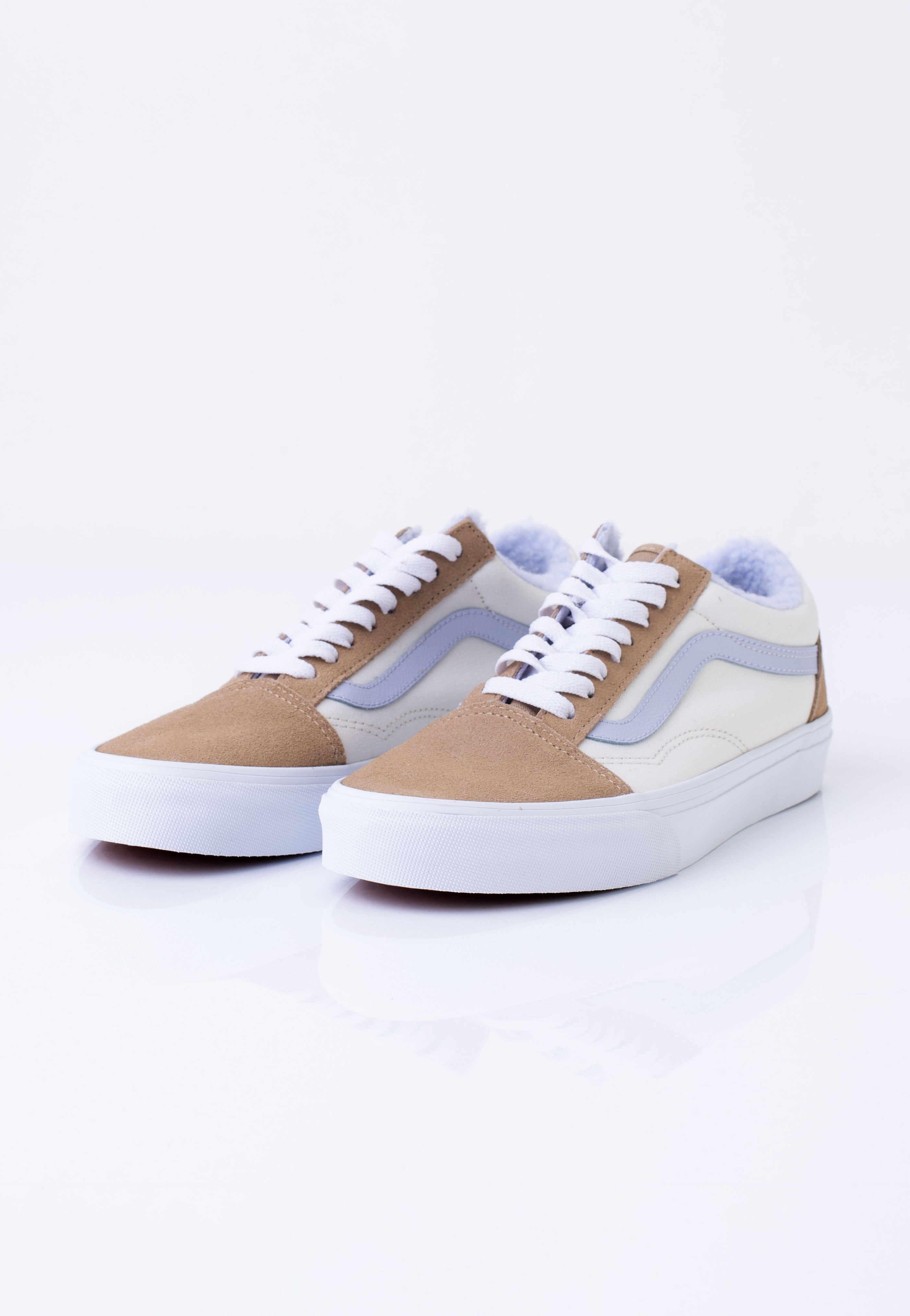 Old skool vans birch true white online