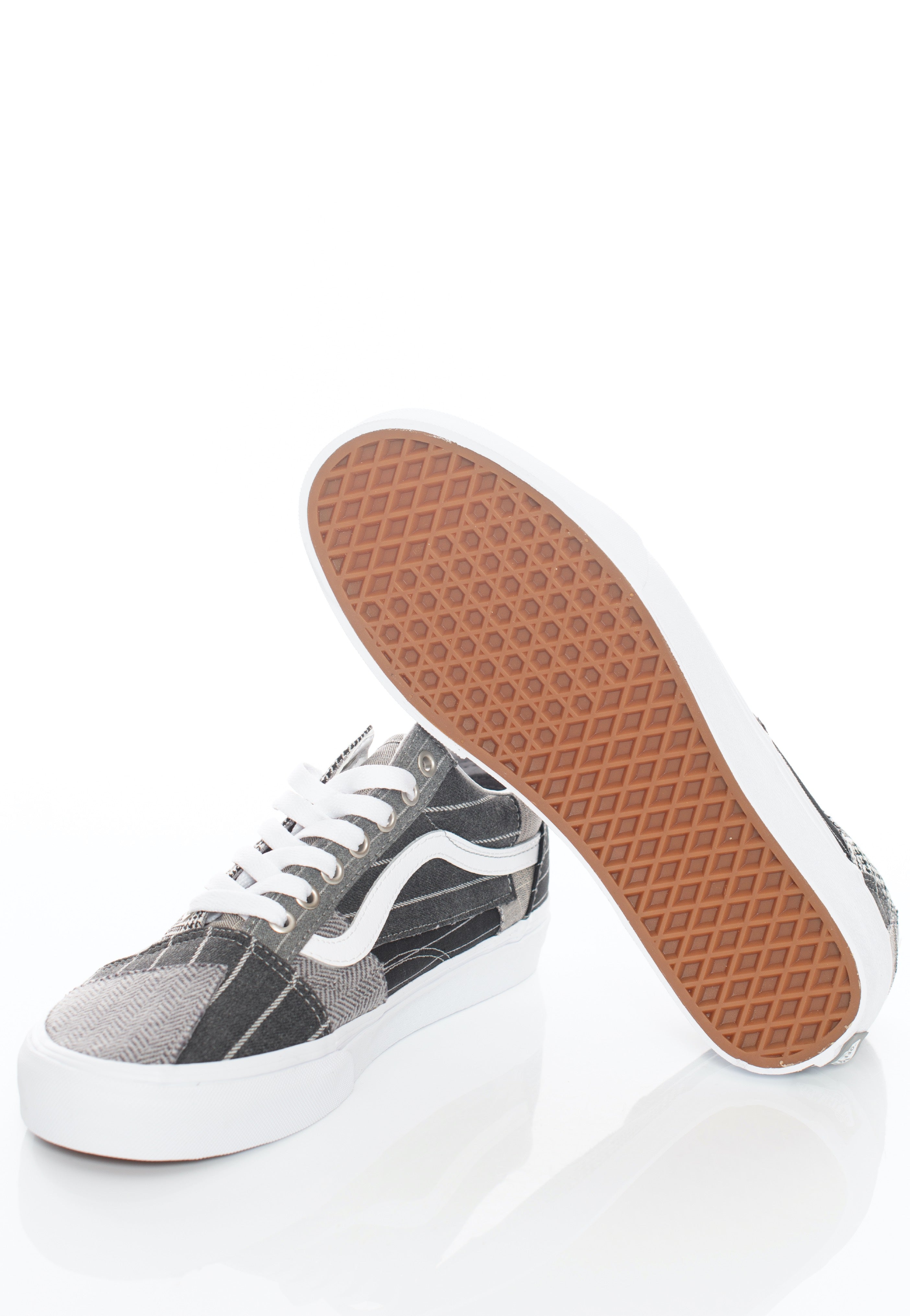 Vans - Old Skool Patchwork Conference Call Suiting Grey - Shoes | Men-Image