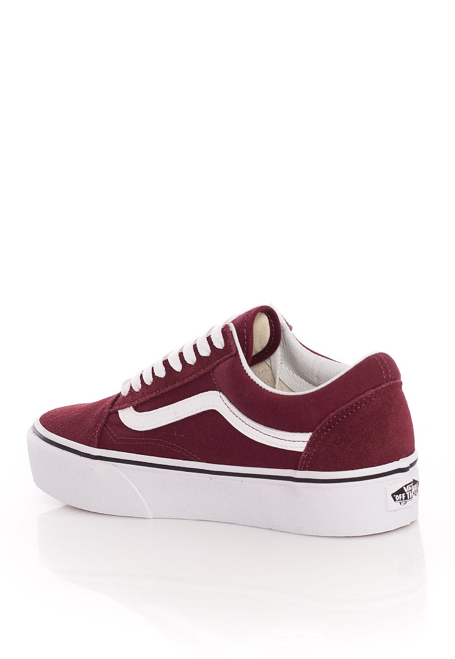 Vans - Old Skool Platform Port Royale/True White - Girl Shoes | Women-Image