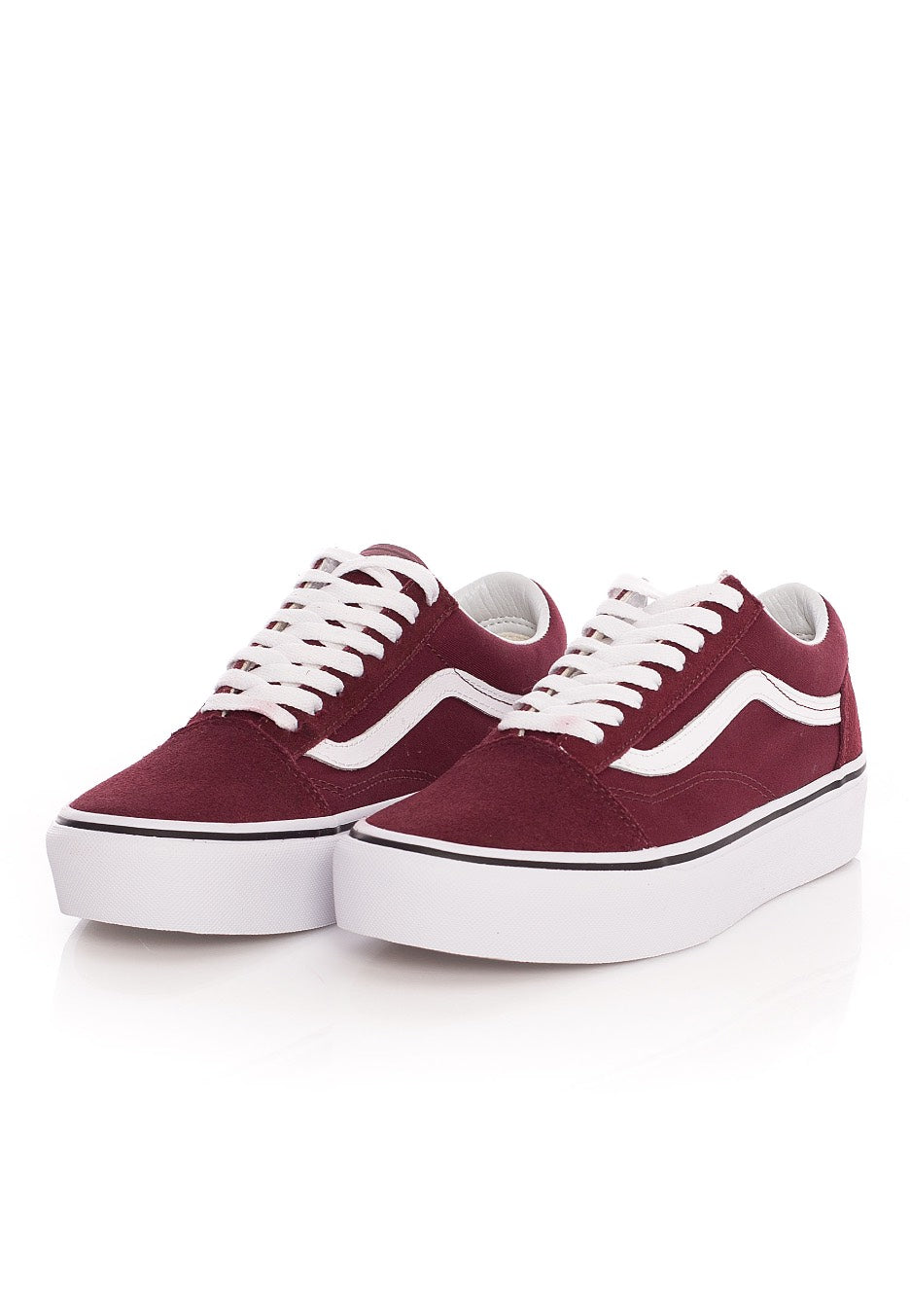 Vans - Old Skool Platform Port Royale/True White - Girl Shoes | Women-Image