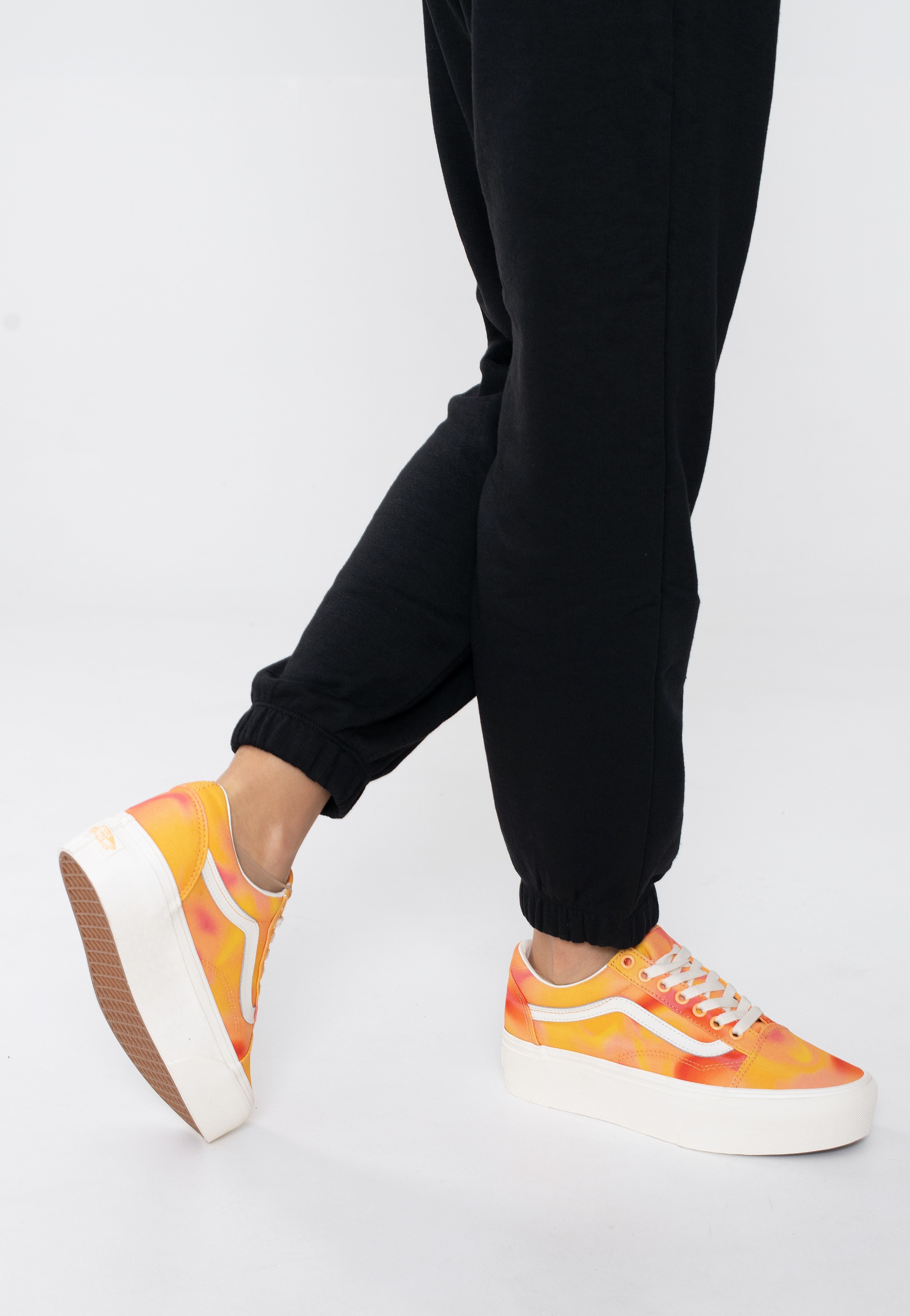 Vans - Old Skool Stackform Tonal Orange - Girl Shoes | Women-Image