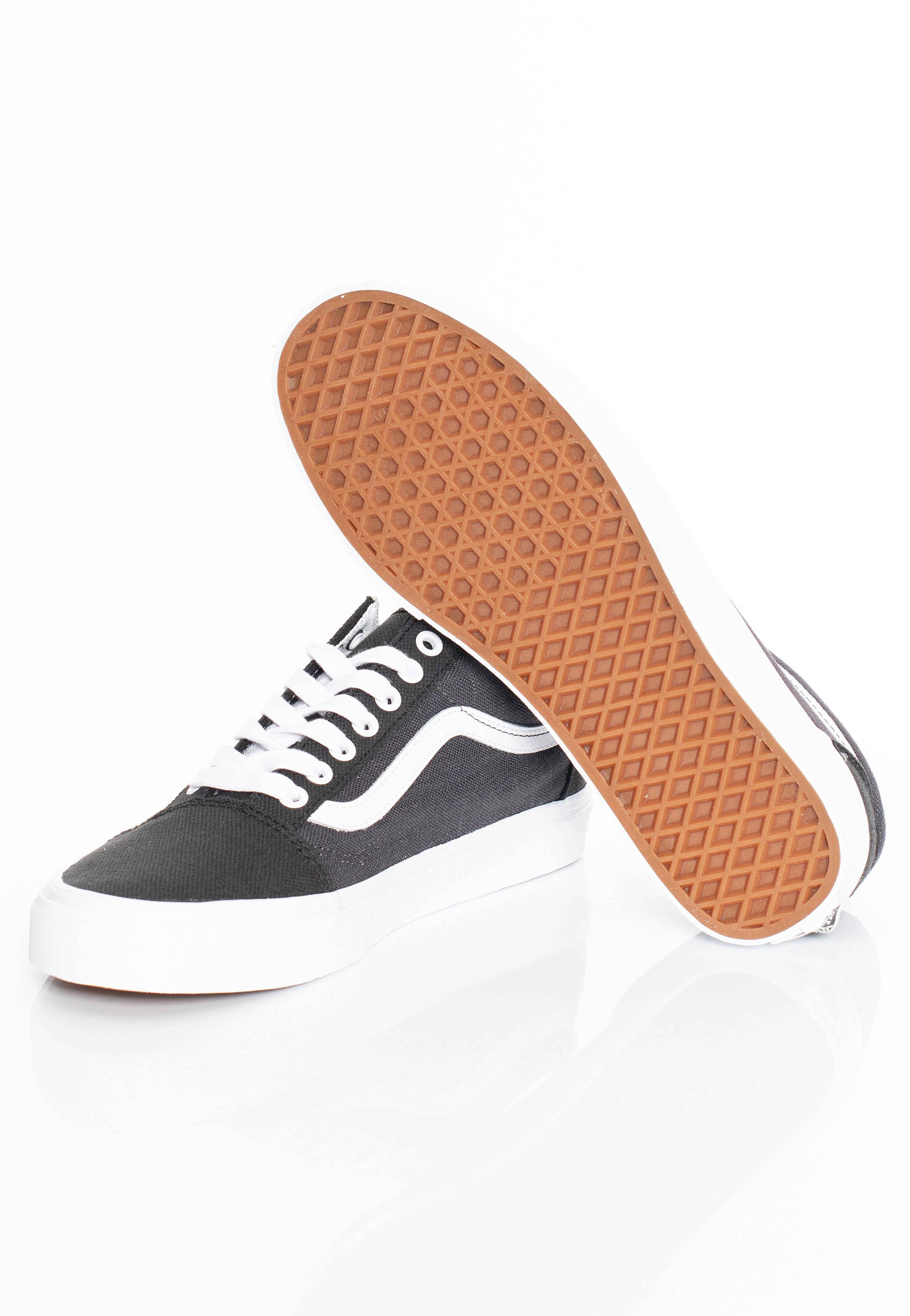 Vans - Old Skool Summer Linen Black - Shoes | Men-Image