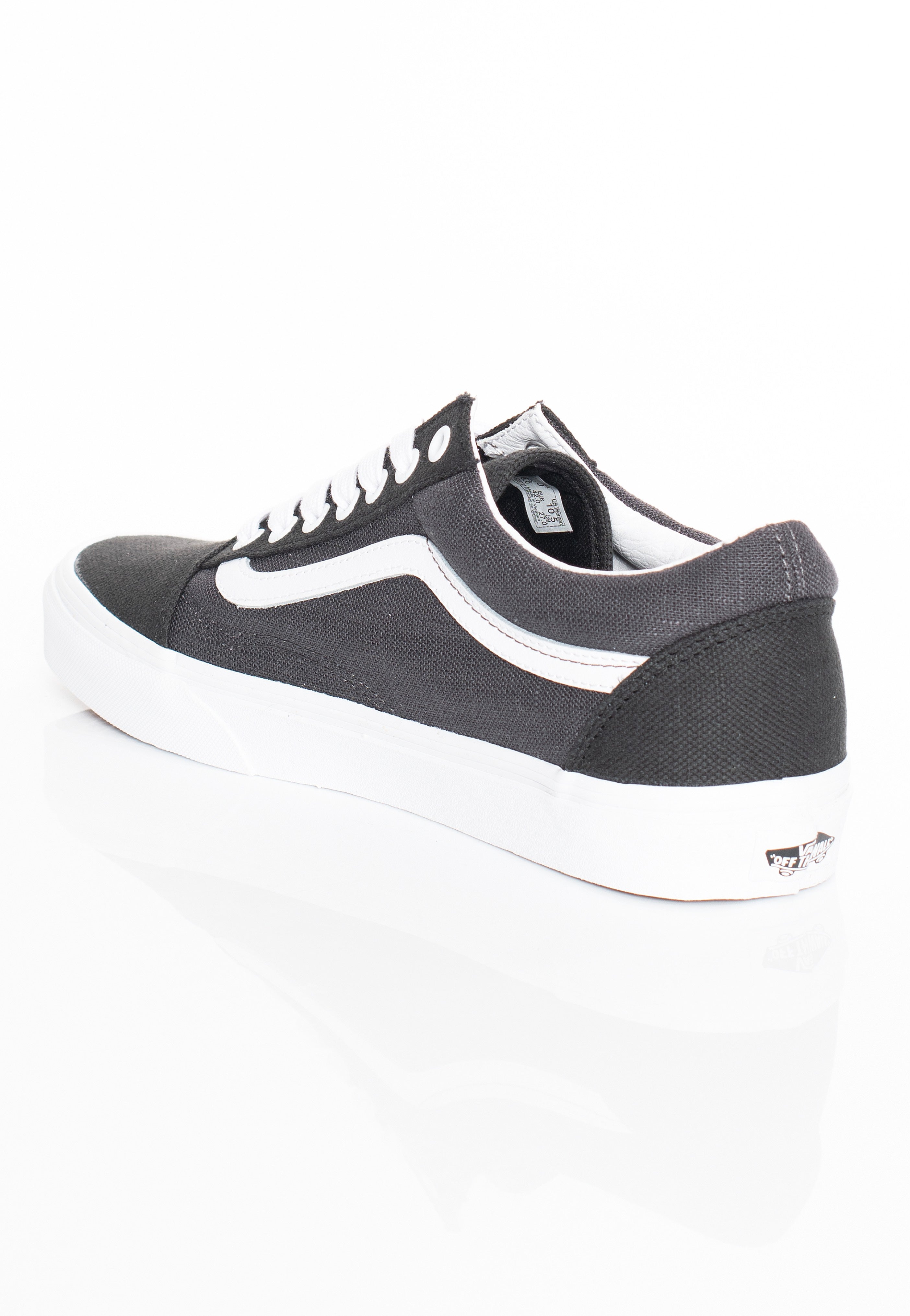 Vans - Old Skool Summer Linen Black - Shoes | Men-Image