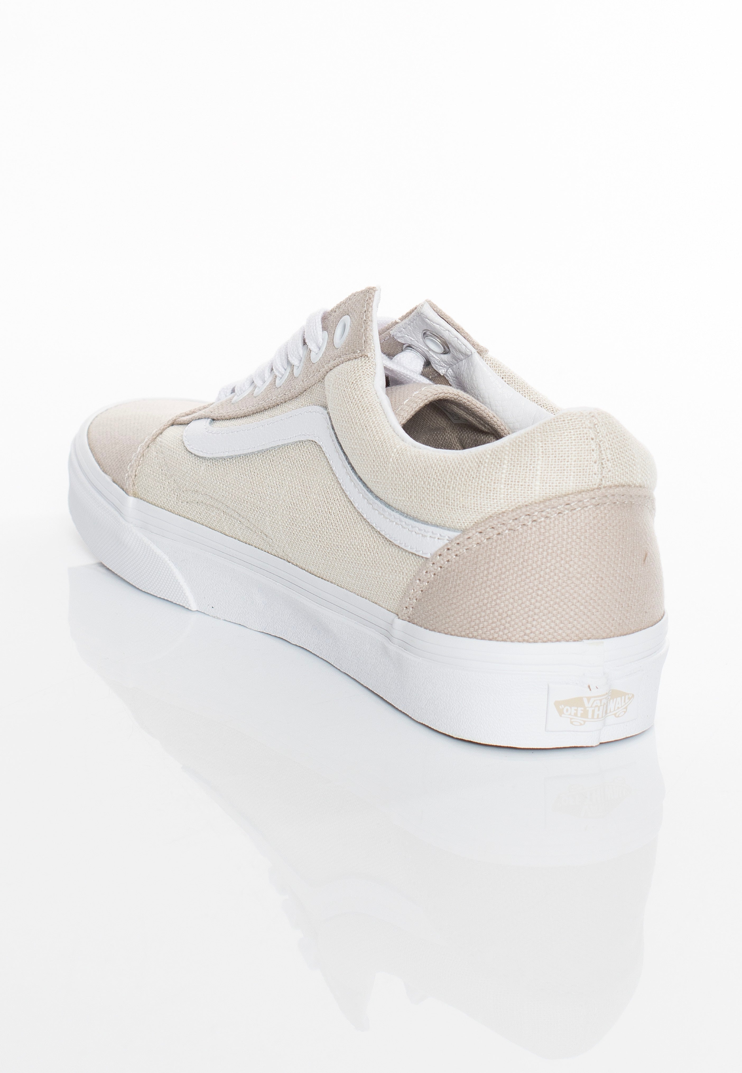 Vans - Old Skool Summer Linen Natural - Shoes | Men-Image