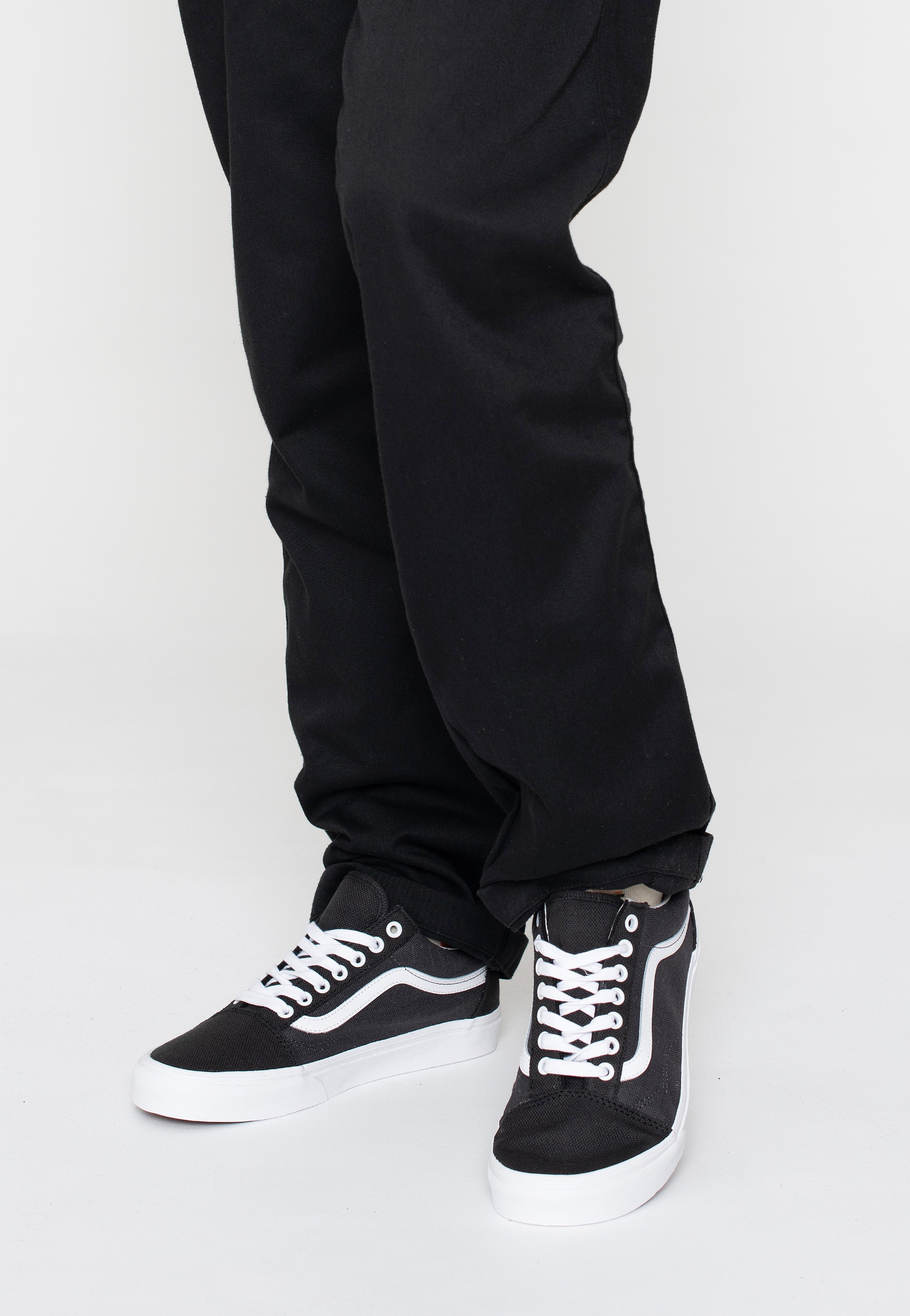 Vans - Old Skool Summer Linen Black - Shoes | Men-Image