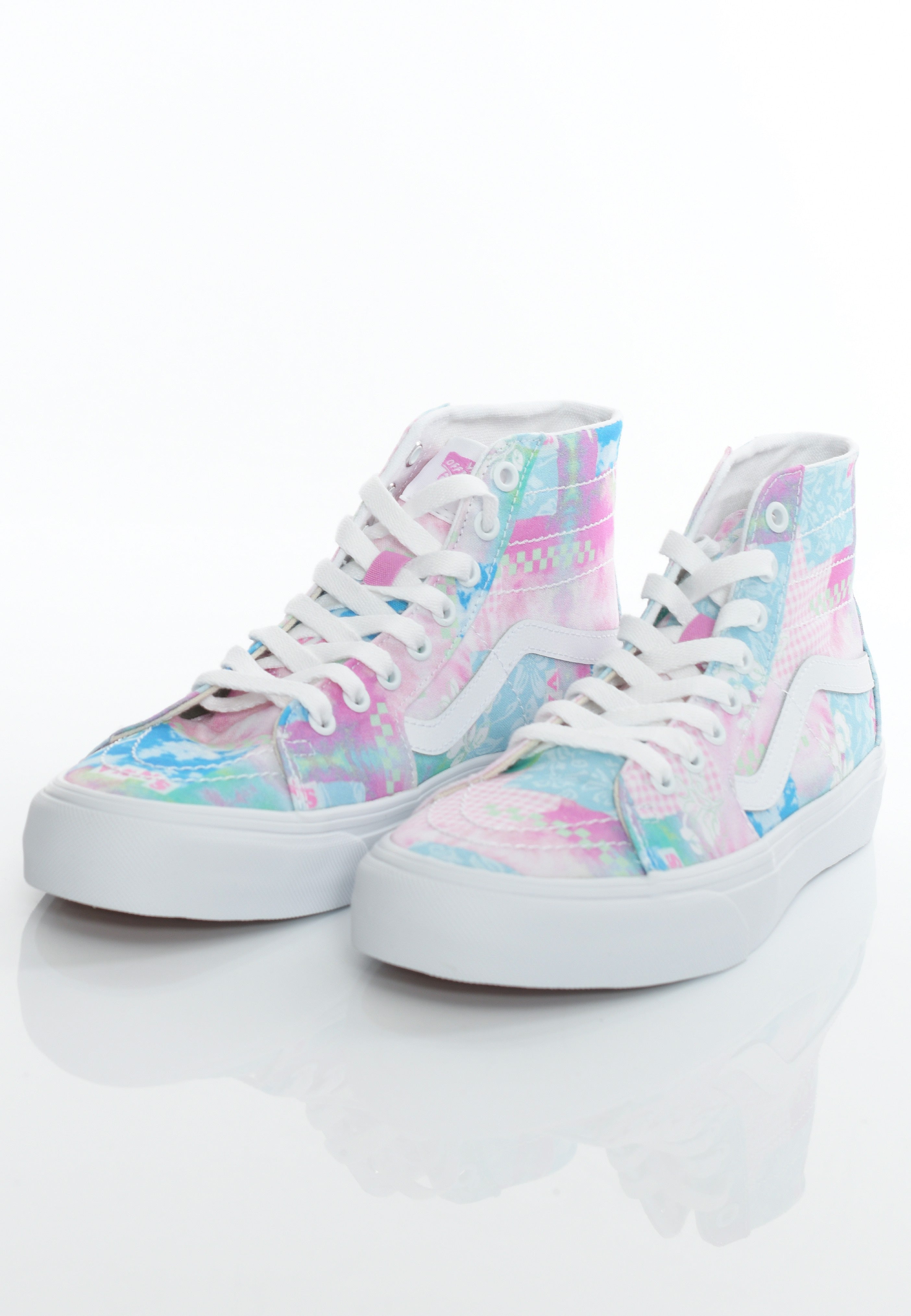 Vans - Sk8 Hi Tapered VR3 Sunny Day Multi/True White - Girl Shoes | Women-Image