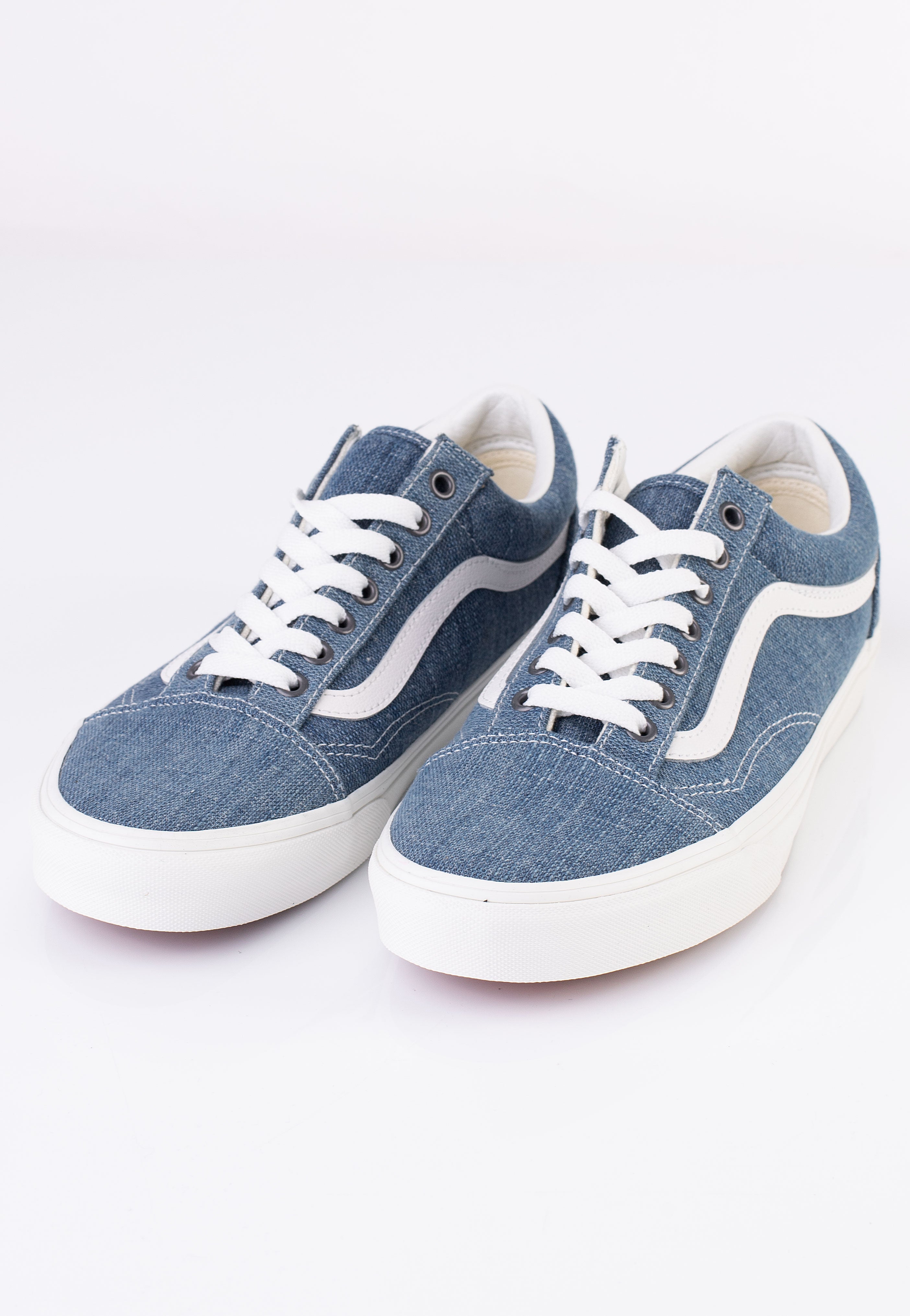 Vans - Old Skool Threaded Denim Blue/White - Shoes | Men-Image