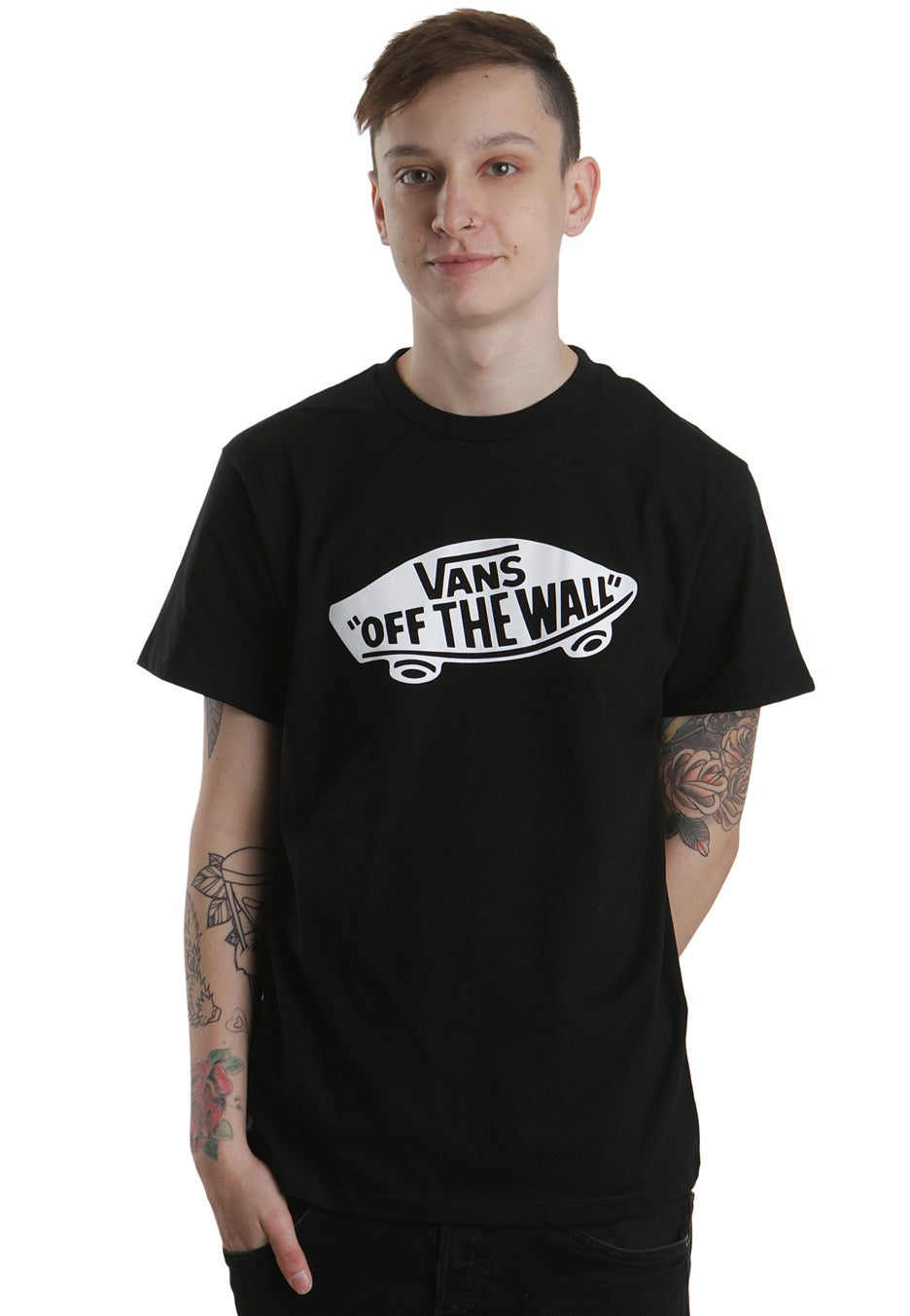 Vans - Vans OTW Black/White - T-Shirt | Men-Image