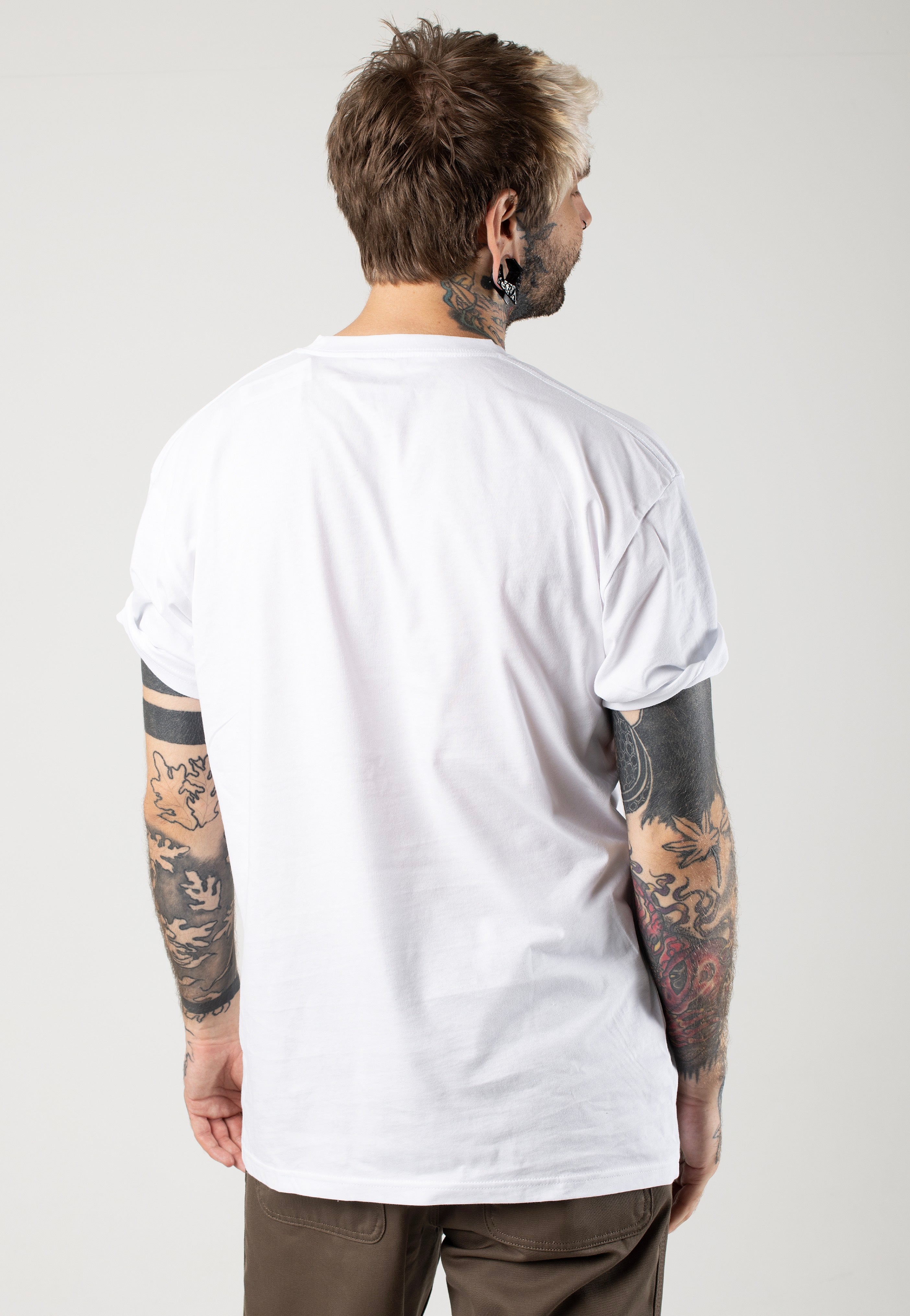 Vans - Otw Classic Front White/Black - T-Shirt | Men-Image