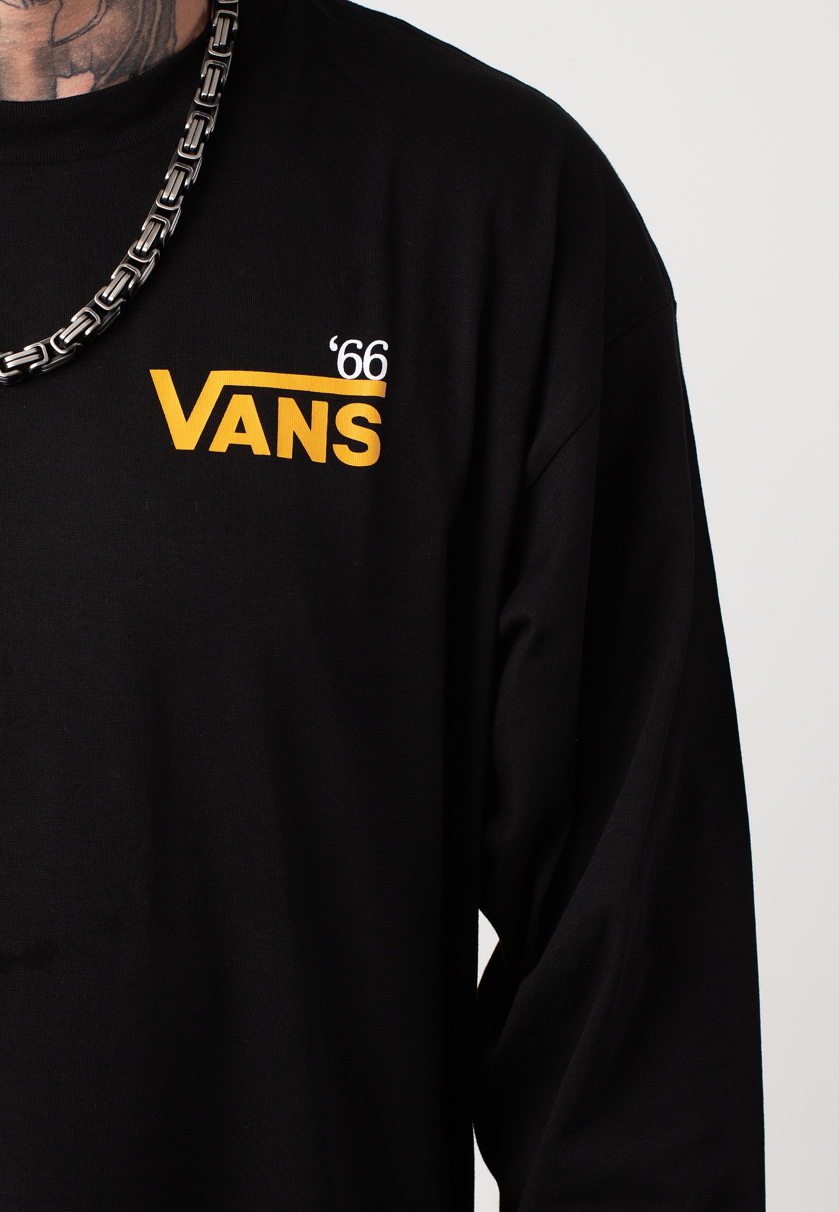 Vans - Posted Black - Longsleeve | Men-Image