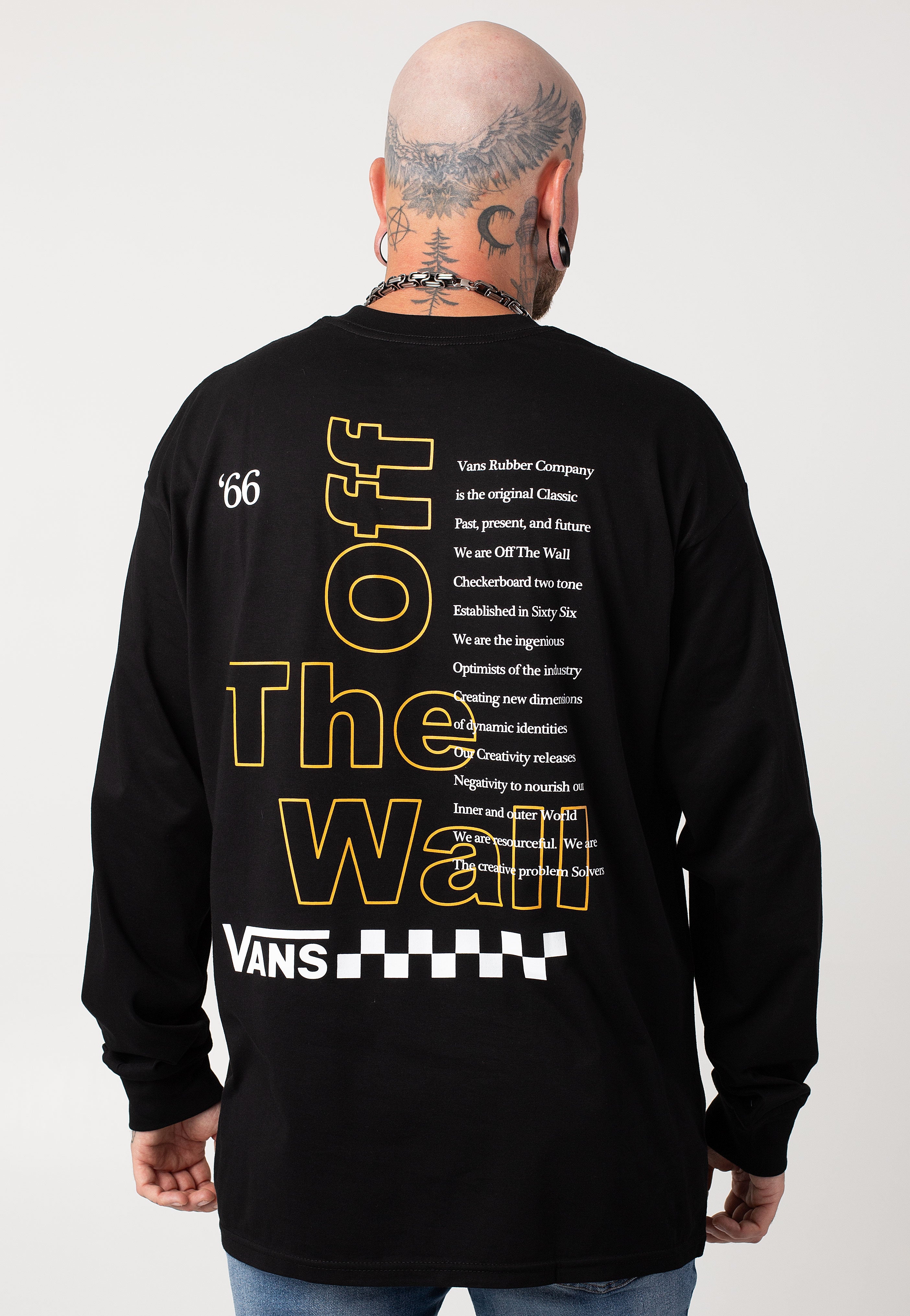 Vans - Posted Black - Longsleeve | Men-Image