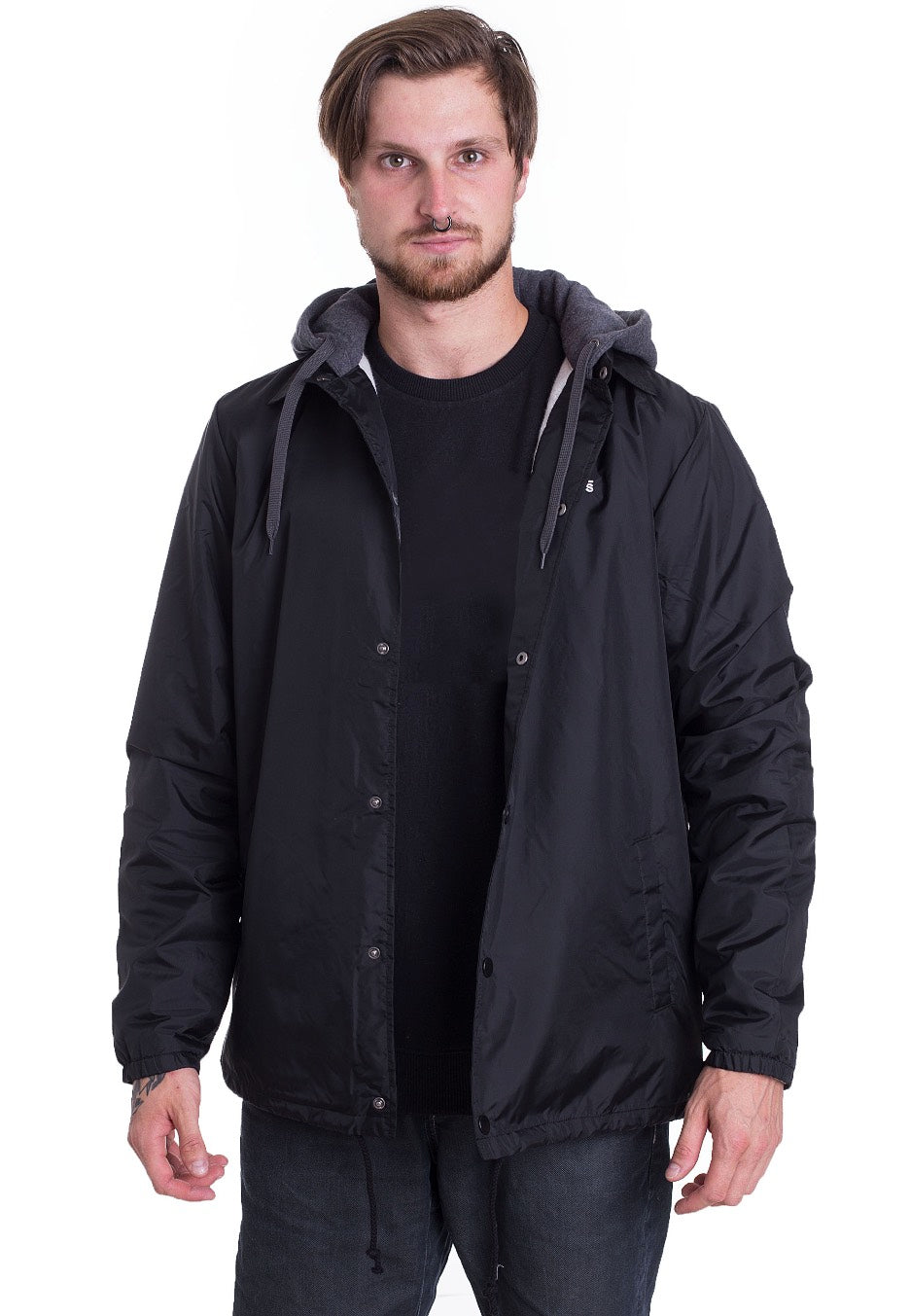 Vans - Riley Black - Jacket | Men-Image