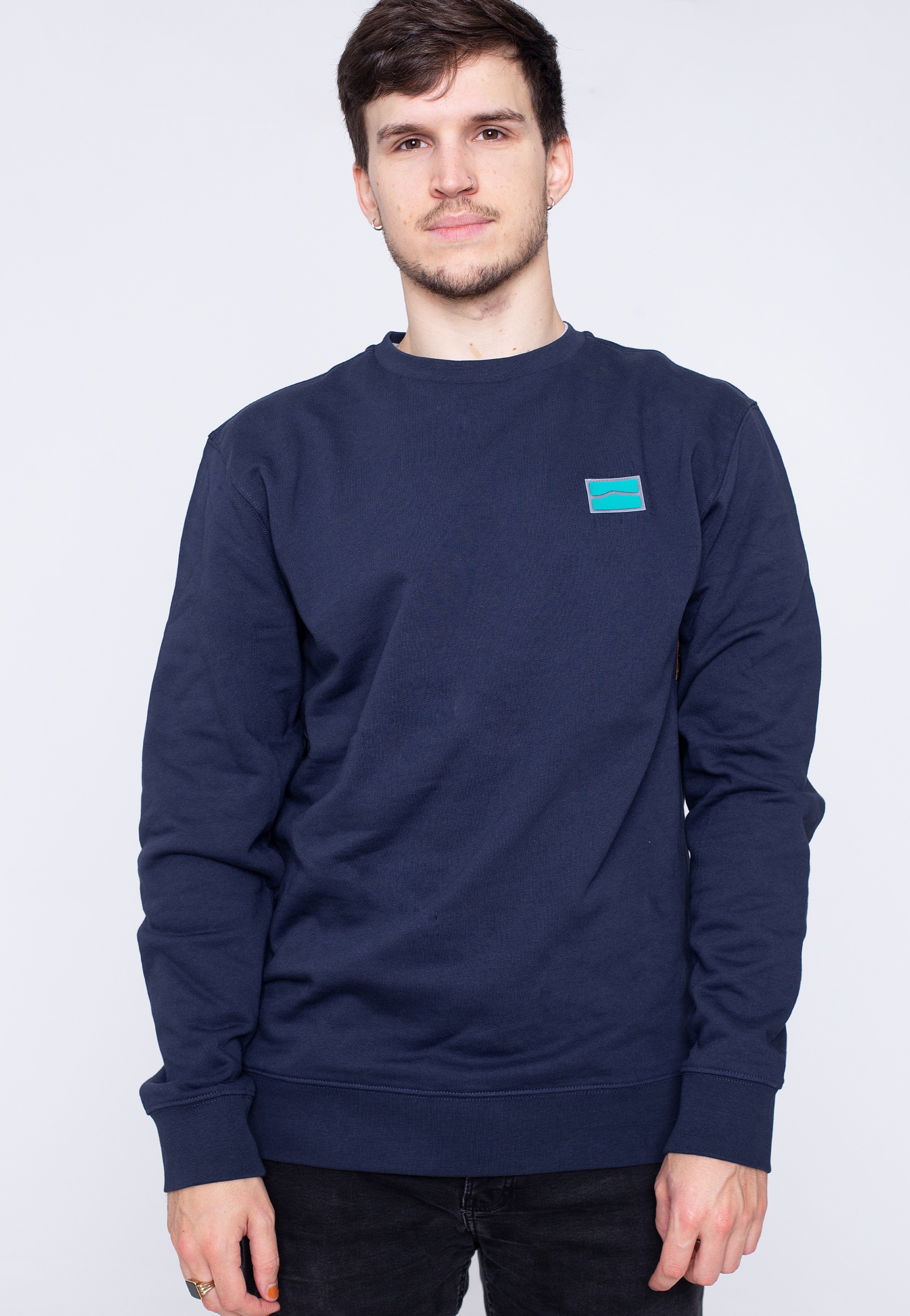 Vans - Sequence Crew Dress Blues - Sweater | Men-Image