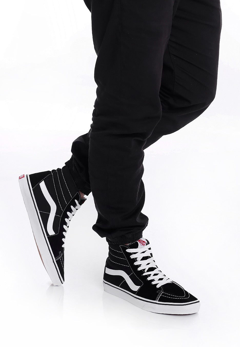 Vans - Sk8-Hi Black/Black/White - Shoes | Men-Image