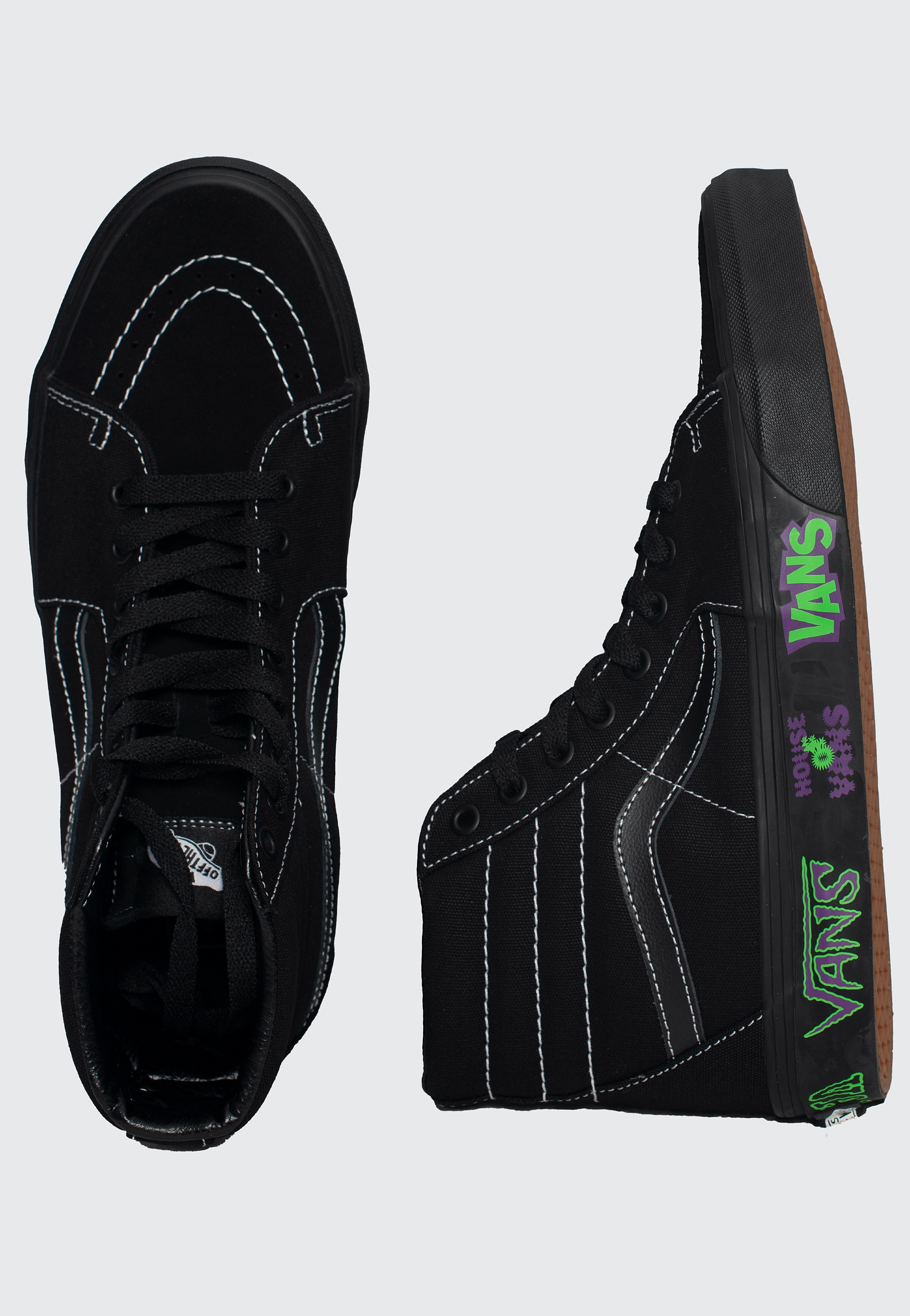 Vans - Sk8 Hi Live At Hov Blackout - Shoes | Men-Image